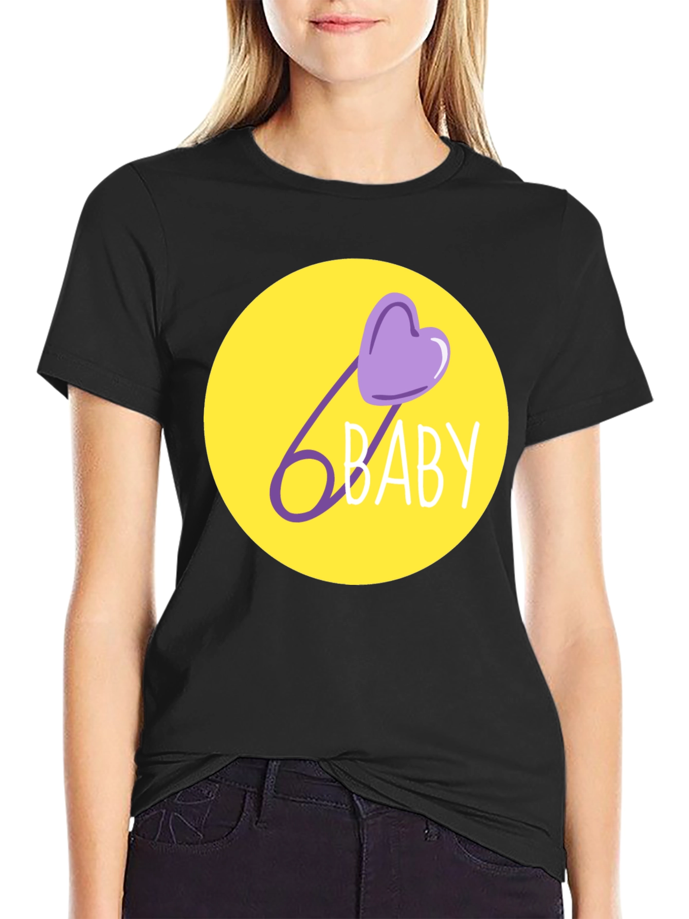 Baby Pin T-Shirt - Cute Infant Design