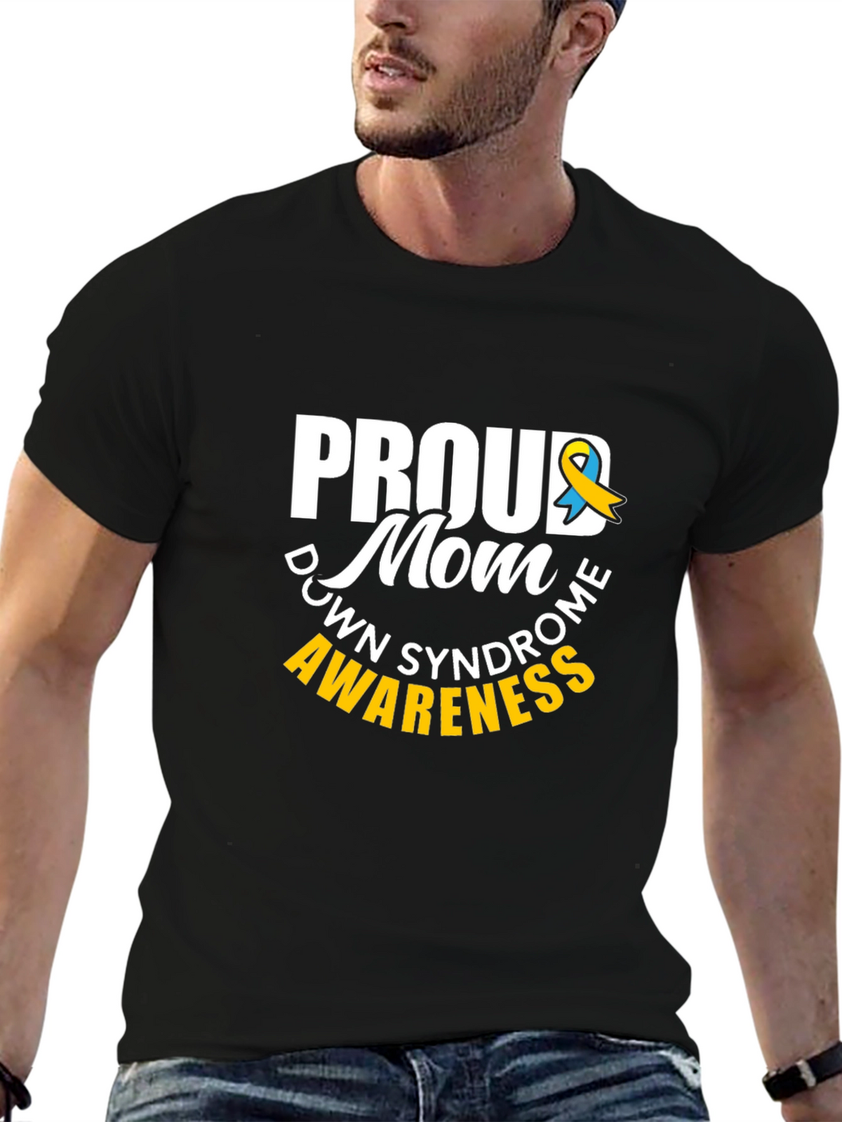 Proud Mom Down Syndrome Awareness T-Shirt