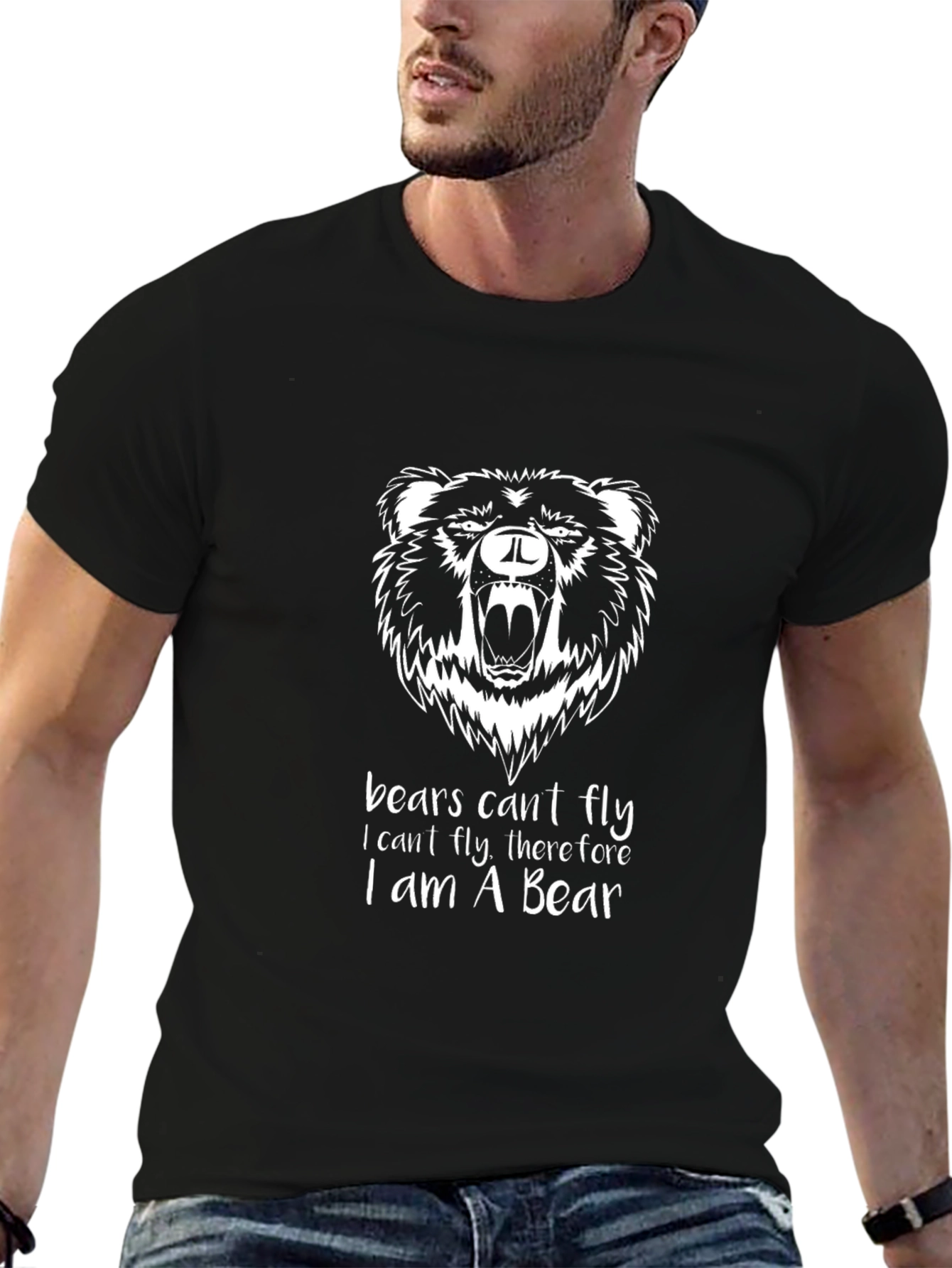 Bear Graphic T-Shirt - I am a Bear