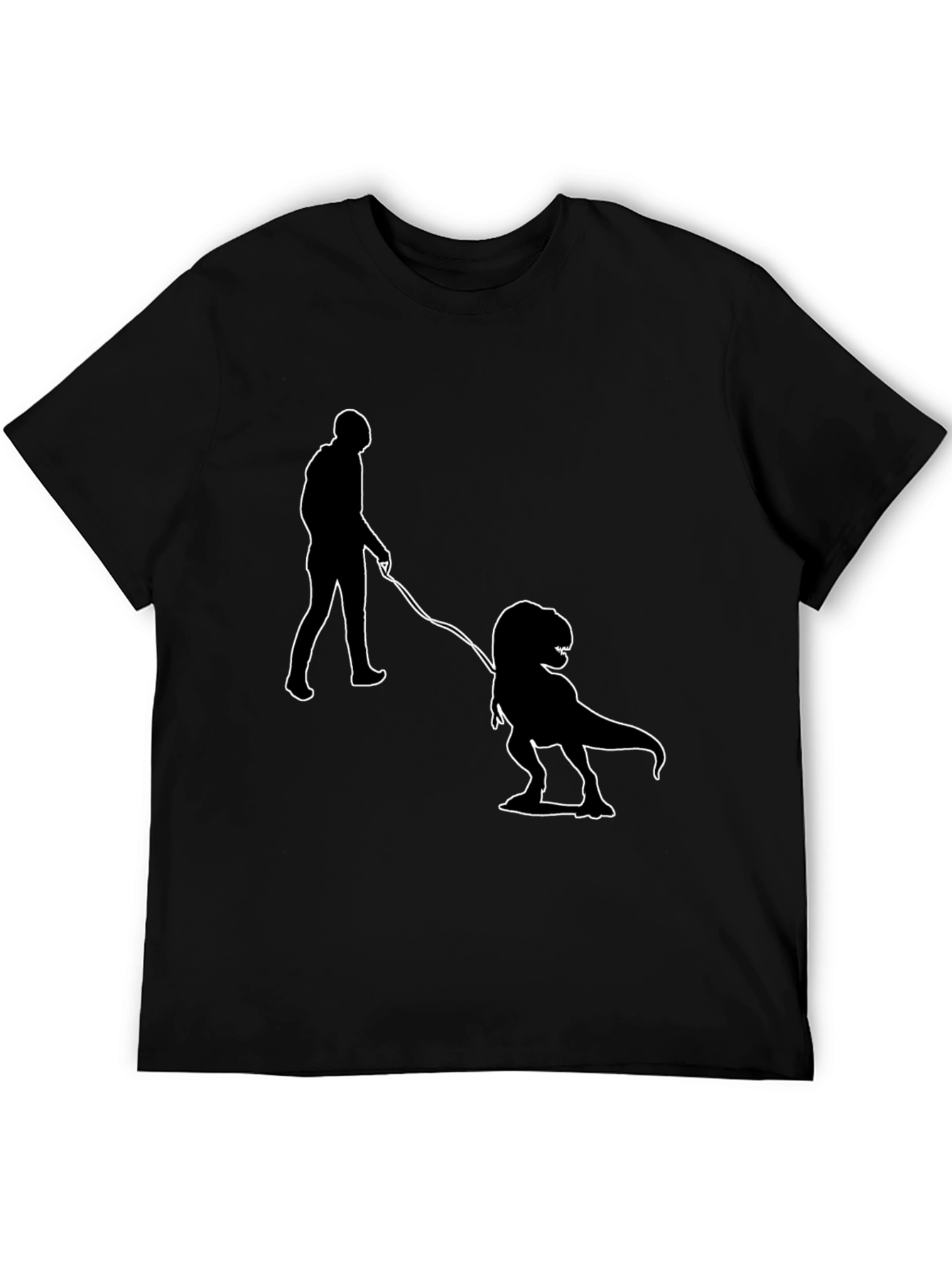 Dino Walk T-Shirt - Funny Novelty Tee