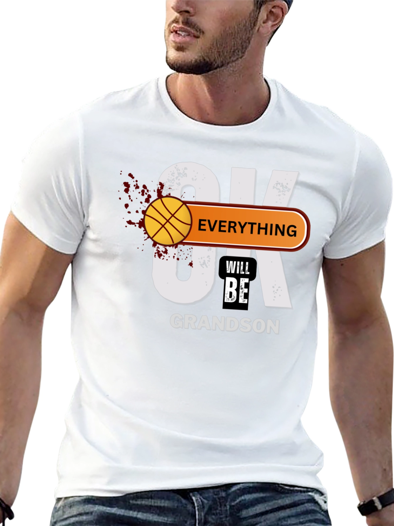 Everything Will Be OK Grandson T-Shirt