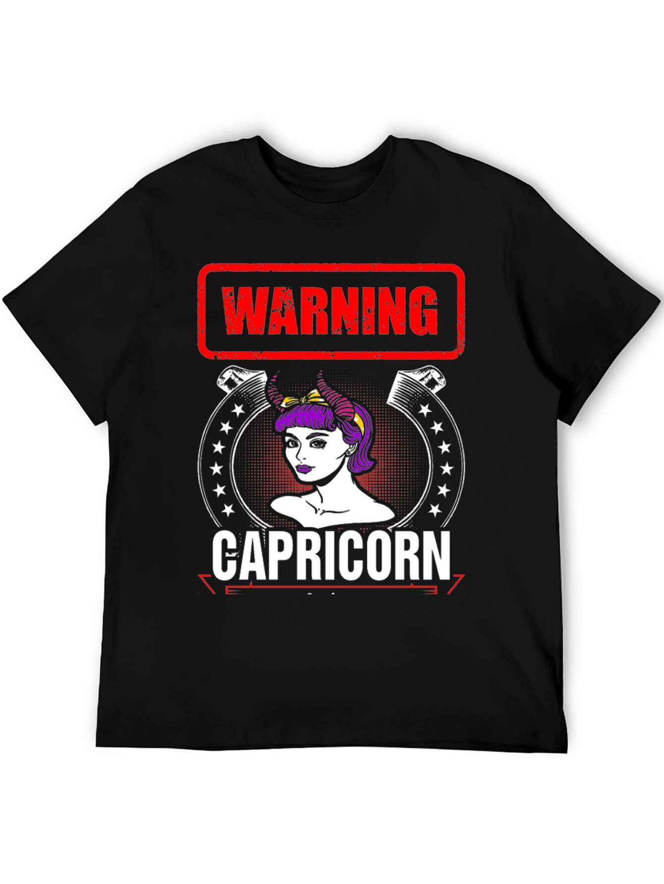 Warning Capricorn Graphic Tee