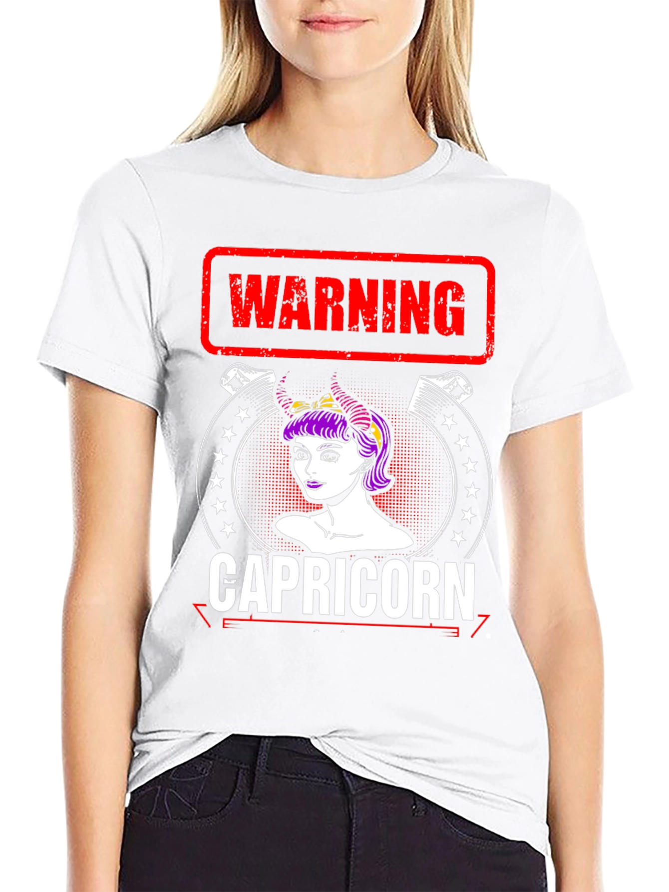 Warning Capricorn Graphic Tee