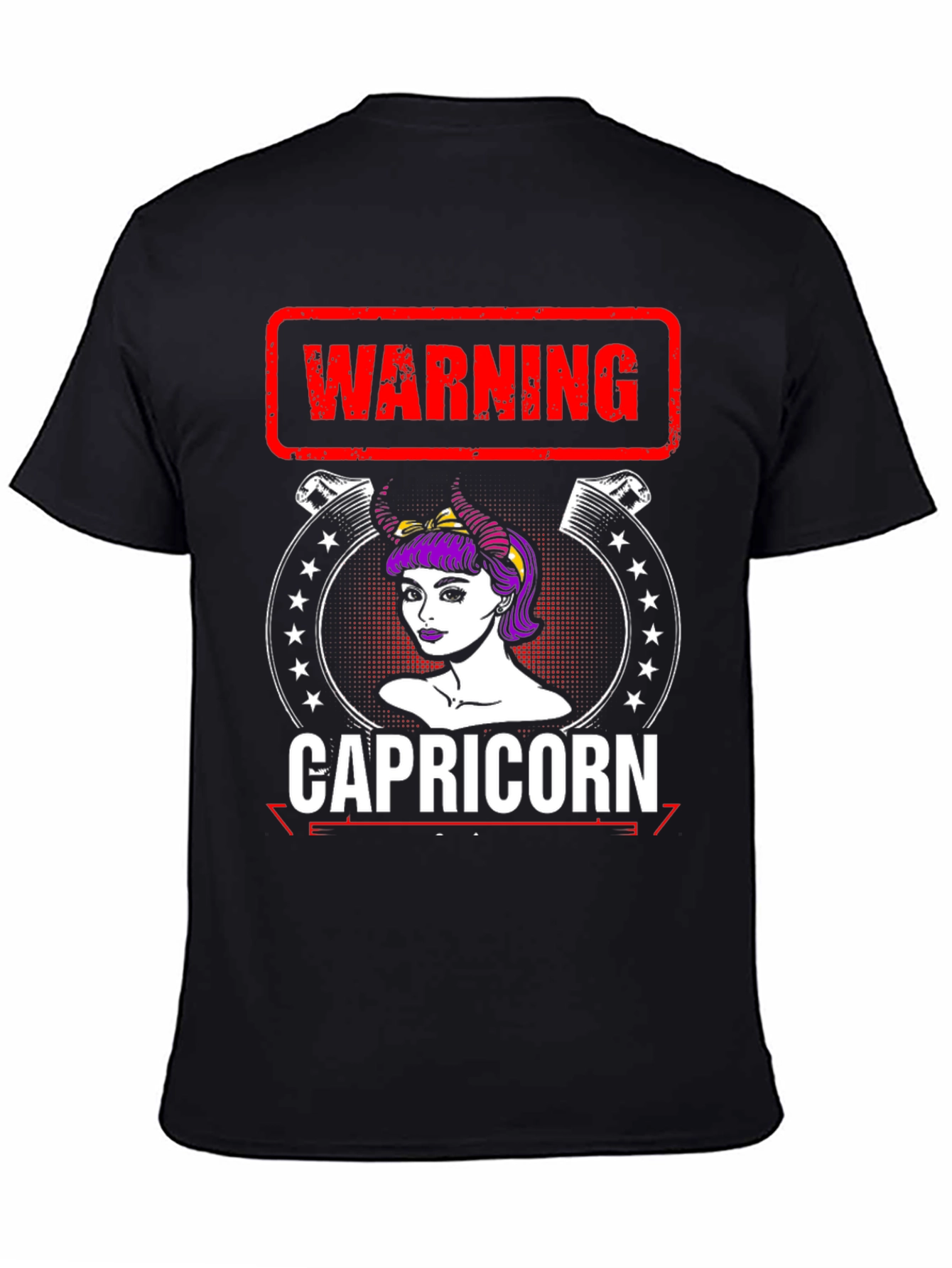 Warning Capricorn Graphic Tee