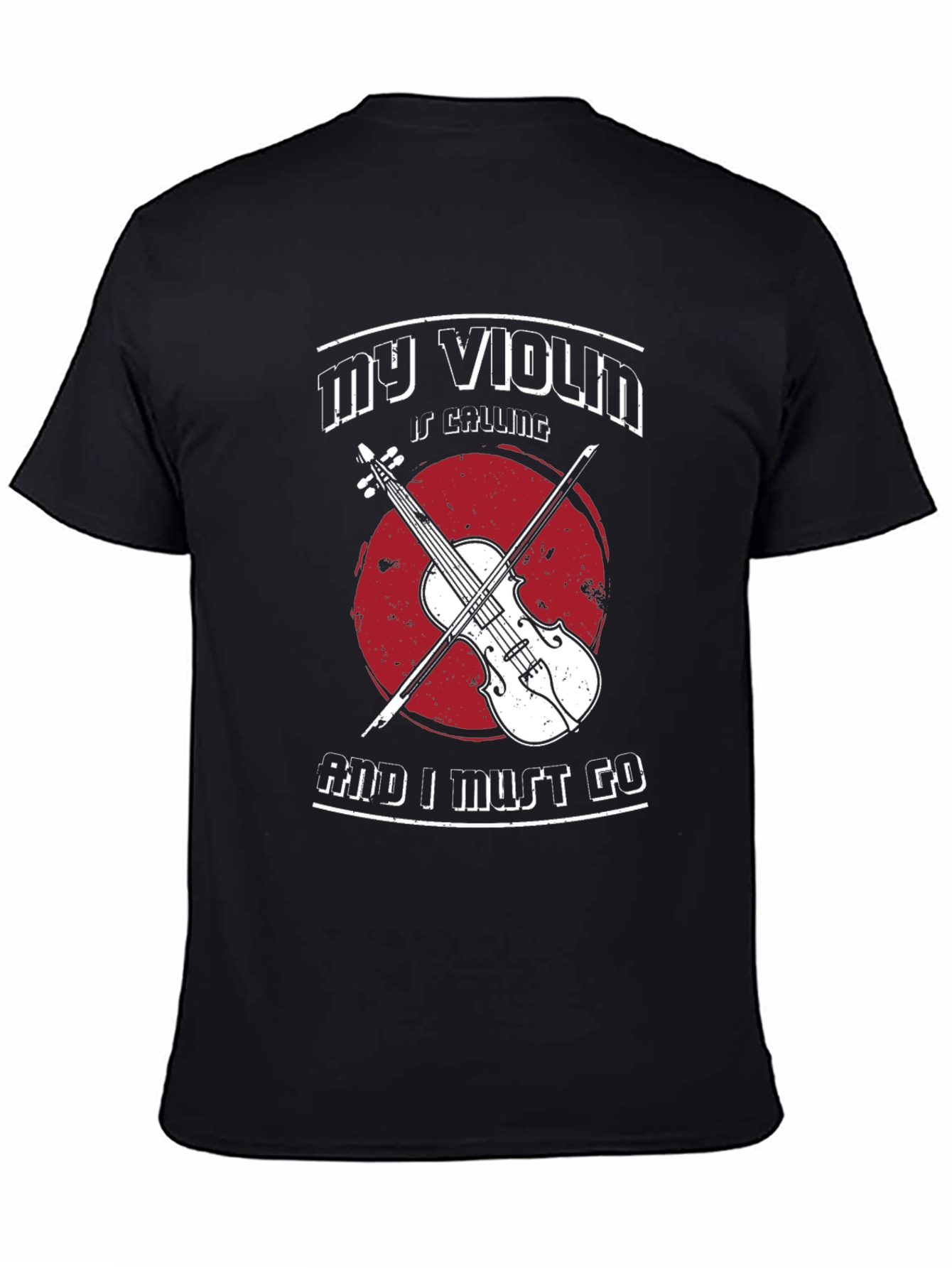 My Violin is Calling T-Shirt Musician Tee