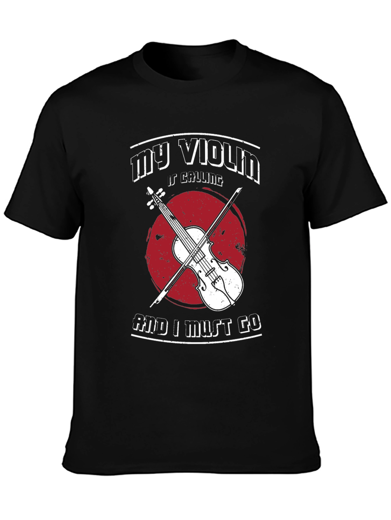 My Violin is Calling T-Shirt Musician Tee