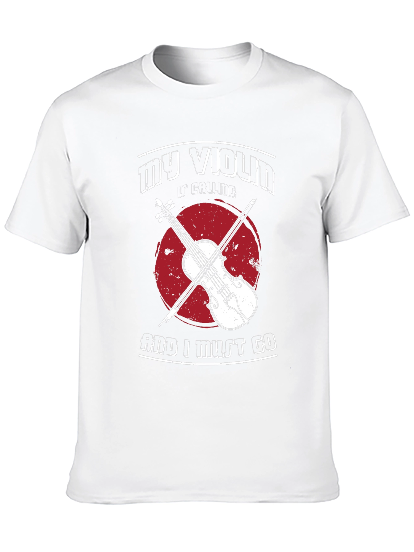 My Violin is Calling T-Shirt Musician Tee