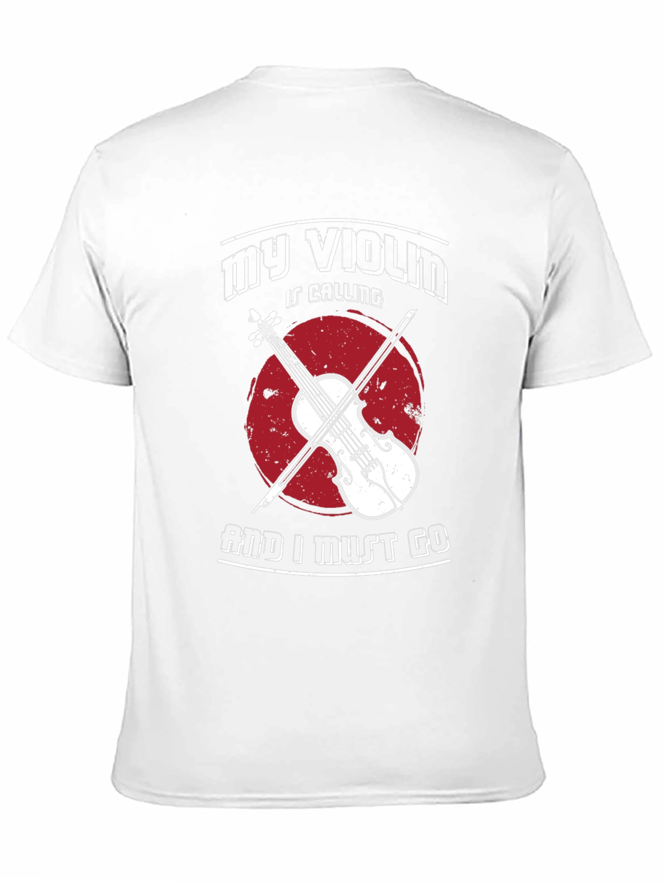 My Violin is Calling T-Shirt Musician Tee