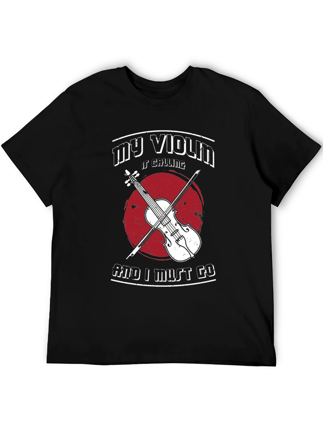 My Violin is Calling T-Shirt Musician Tee