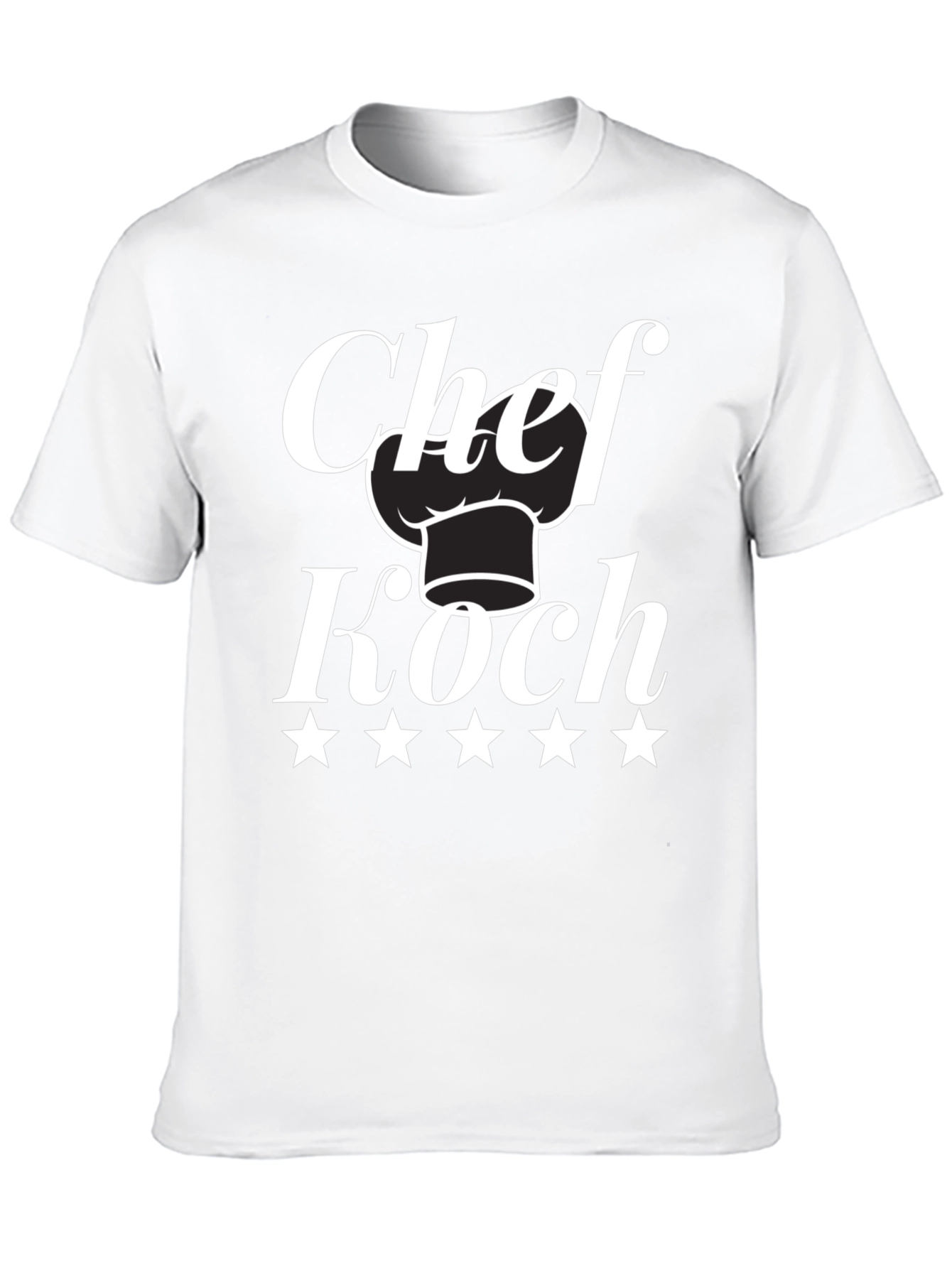 Chef Koch T-Shirt - Five Star Design