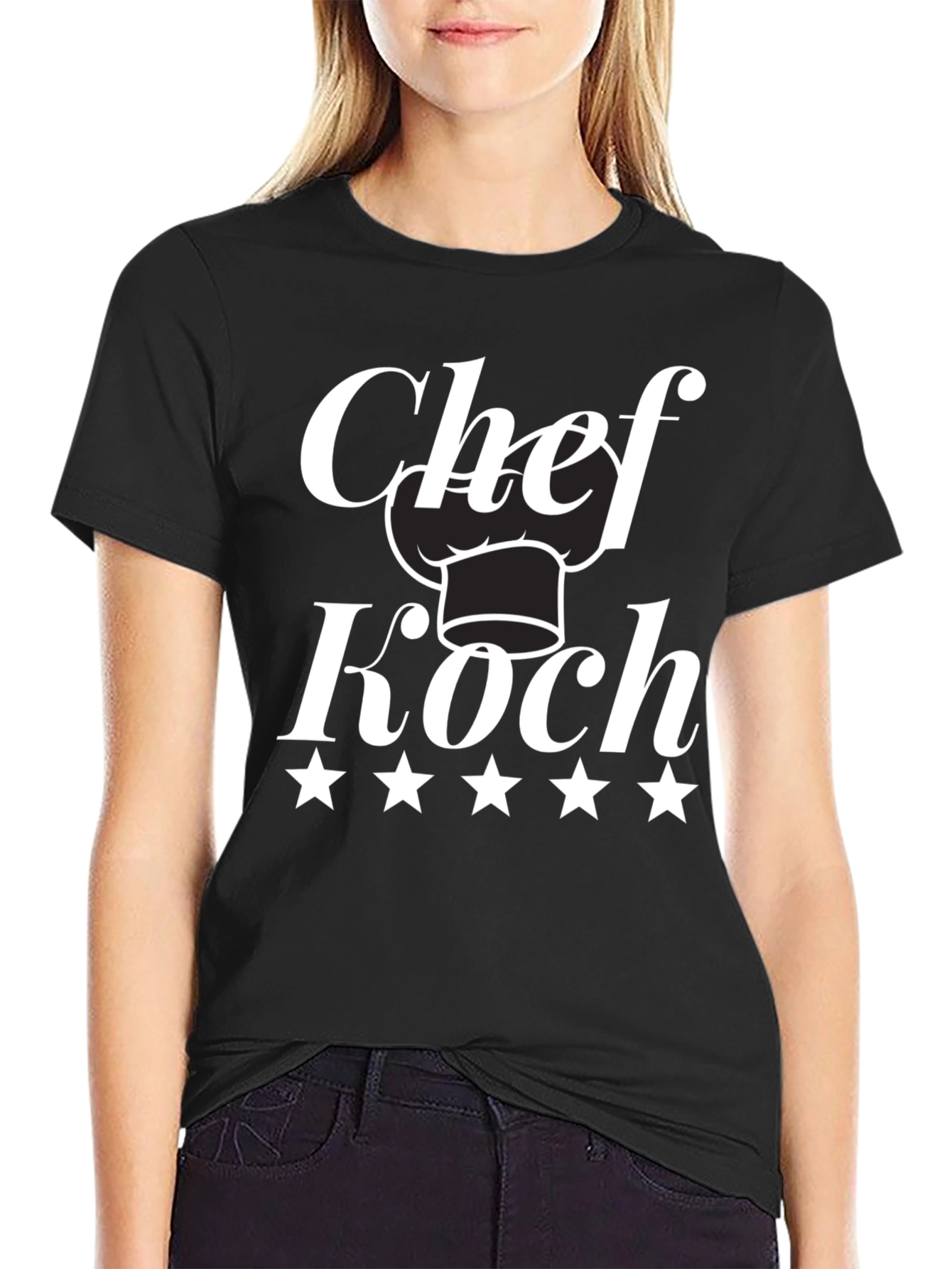 Chef Koch T-Shirt - Five Star Design