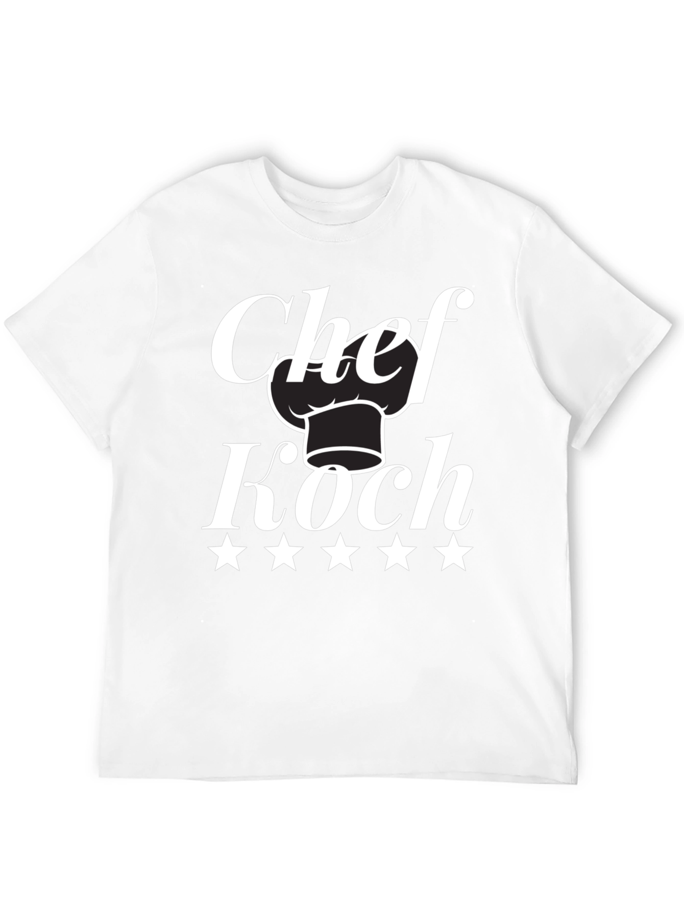 Chef Koch T-Shirt - Five Star Design