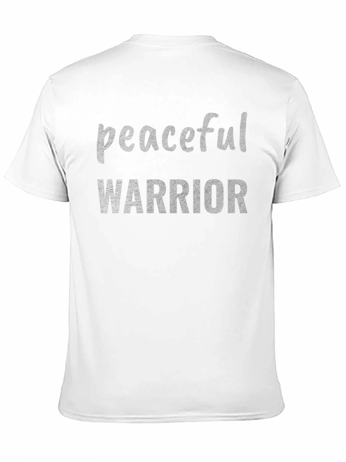 Peaceful Warrior T-Shirt - Soft Cotton Tee