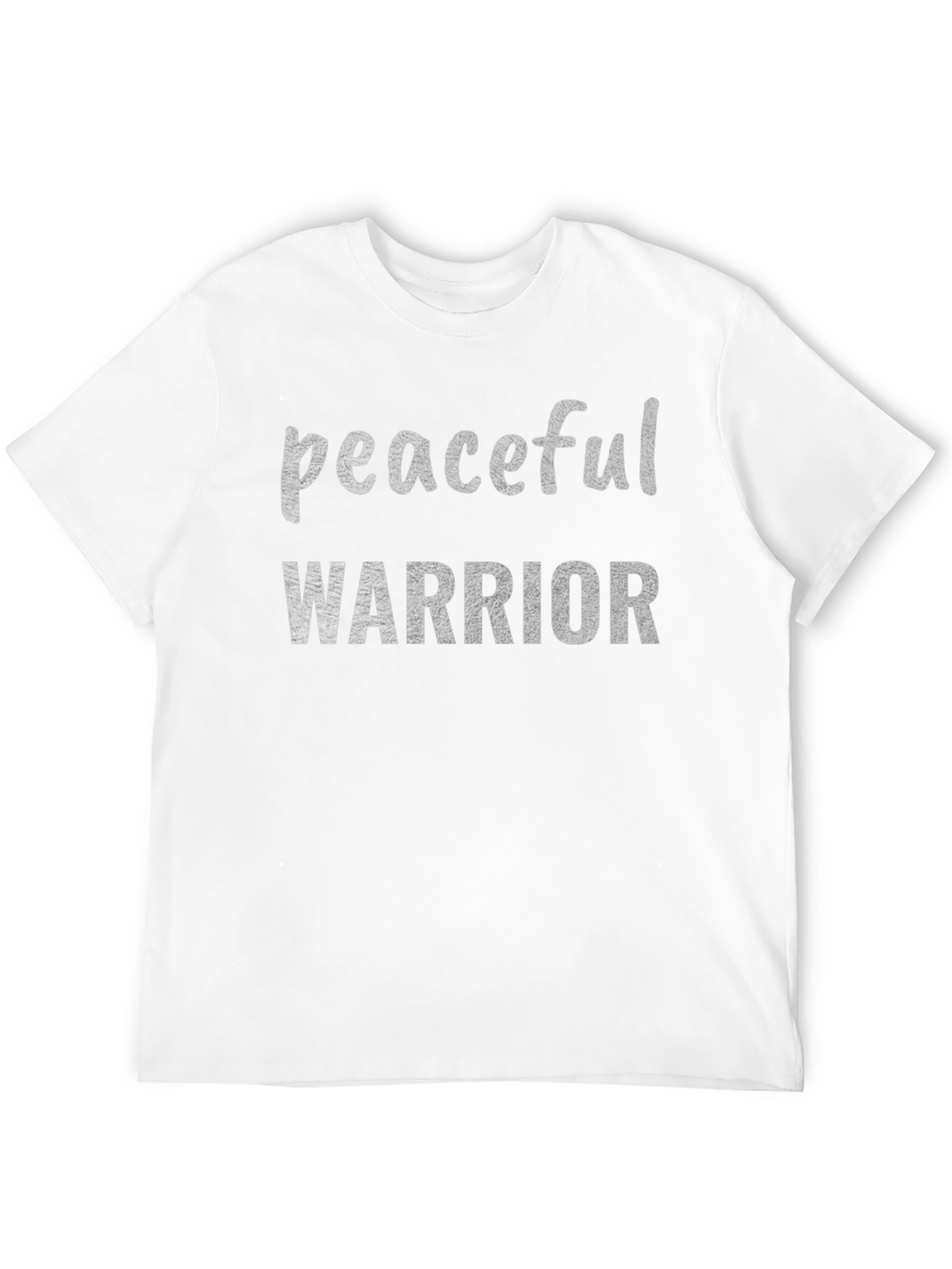 Peaceful Warrior T-Shirt - Soft Cotton Tee