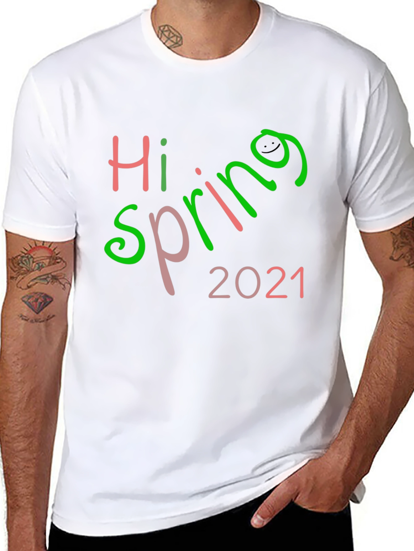 Hi Spring 2021 Black Tee
