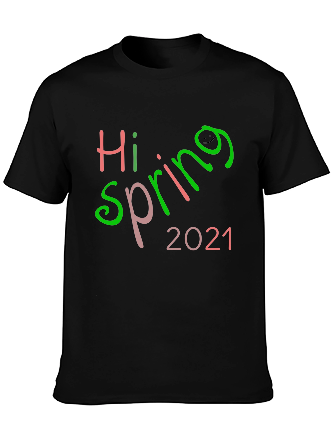 Hi Spring 2021 Black Tee