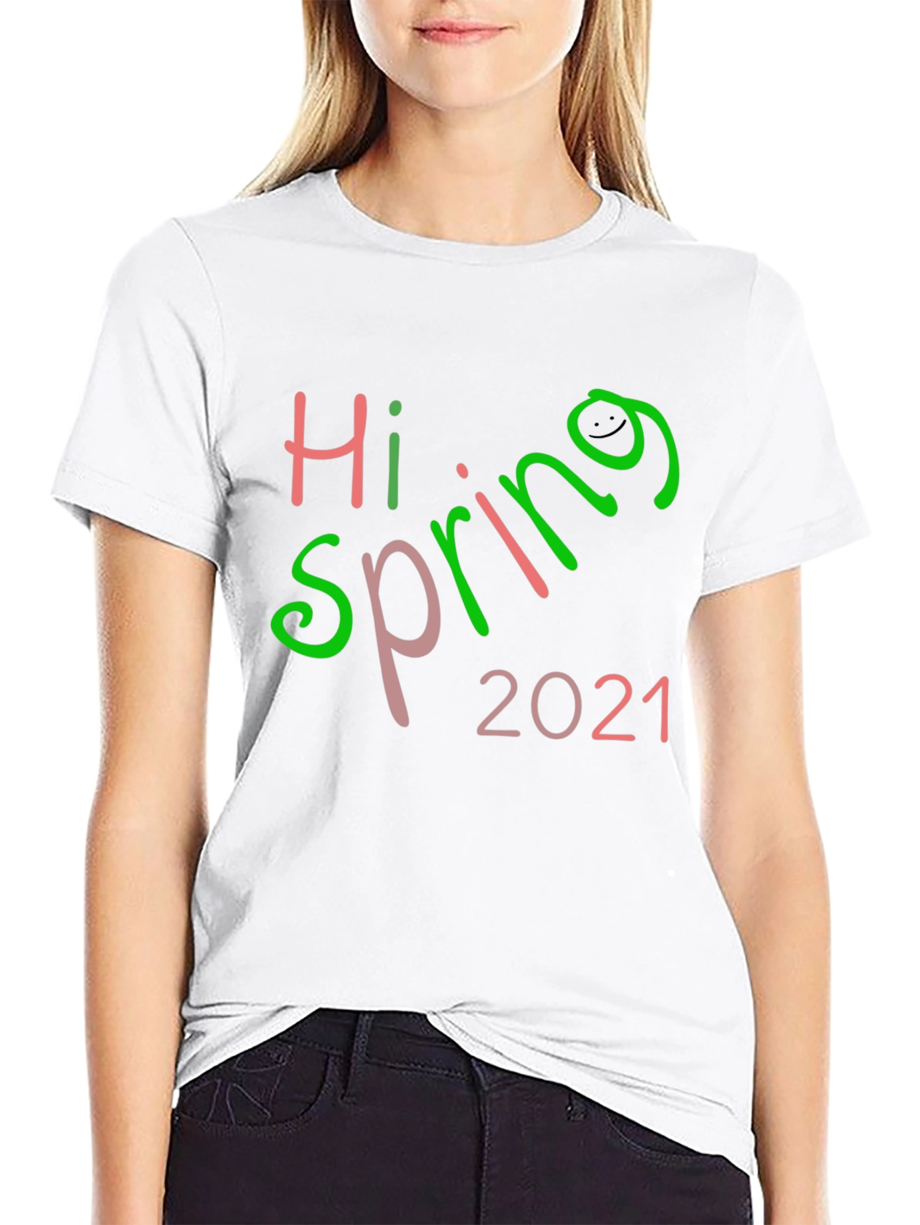 Hi Spring 2021 Black Tee
