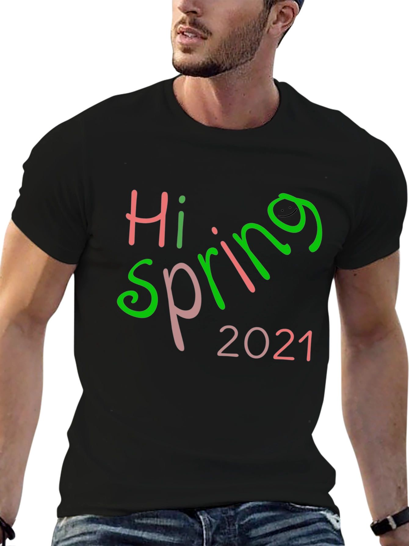 Hi Spring 2021 Black Tee