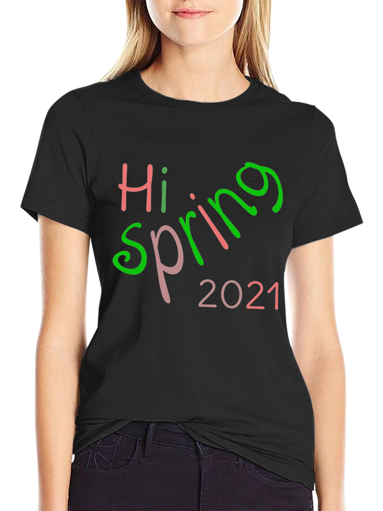 Hi Spring 2021 Black Tee