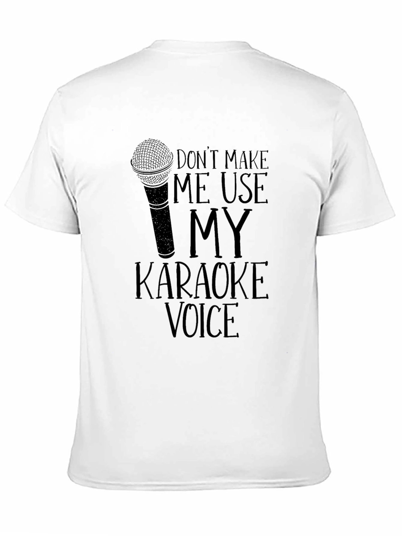 Karaoke Voice T-Shirt - Funny Music Lover Tee