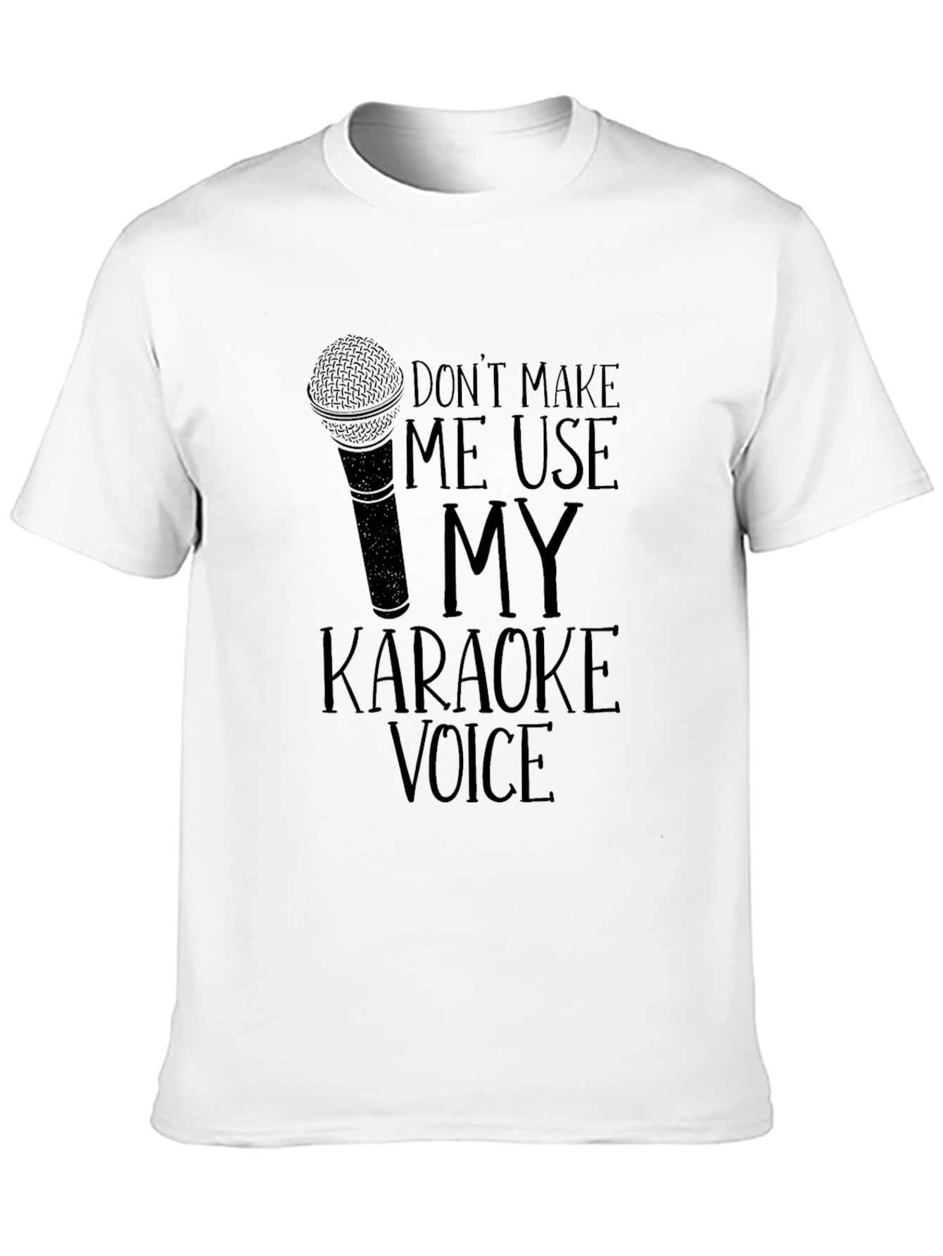 Karaoke Voice T-Shirt - Funny Music Lover Tee