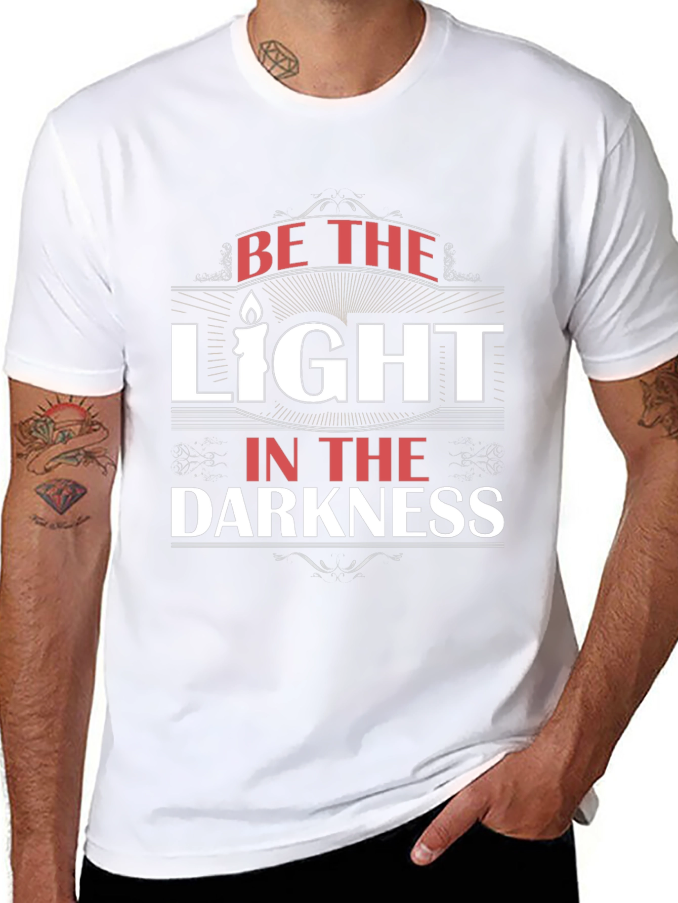 Be The Light in the Darkness Graphic T-Shirt