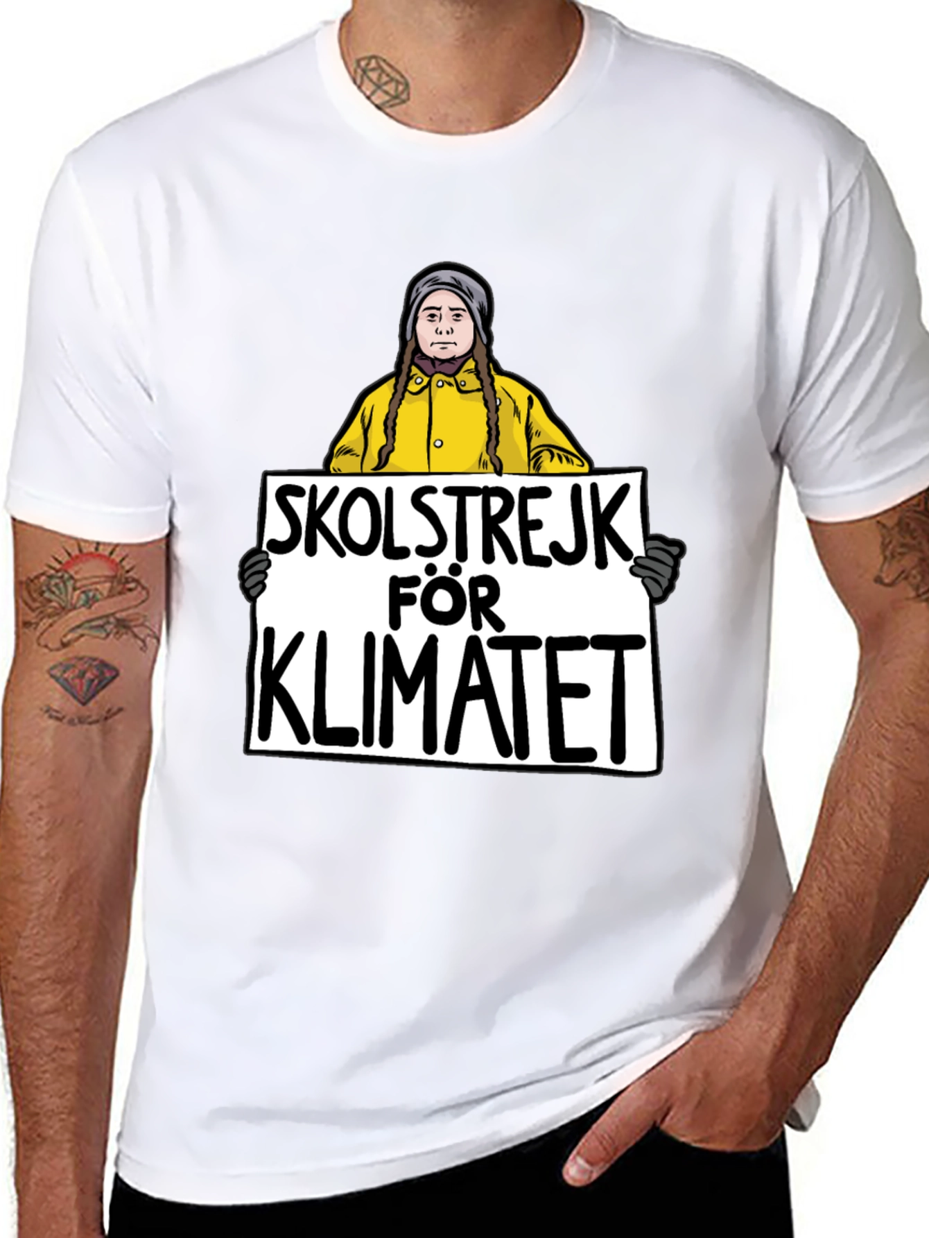 Skolstrejk For Klimatet Graphic Tee