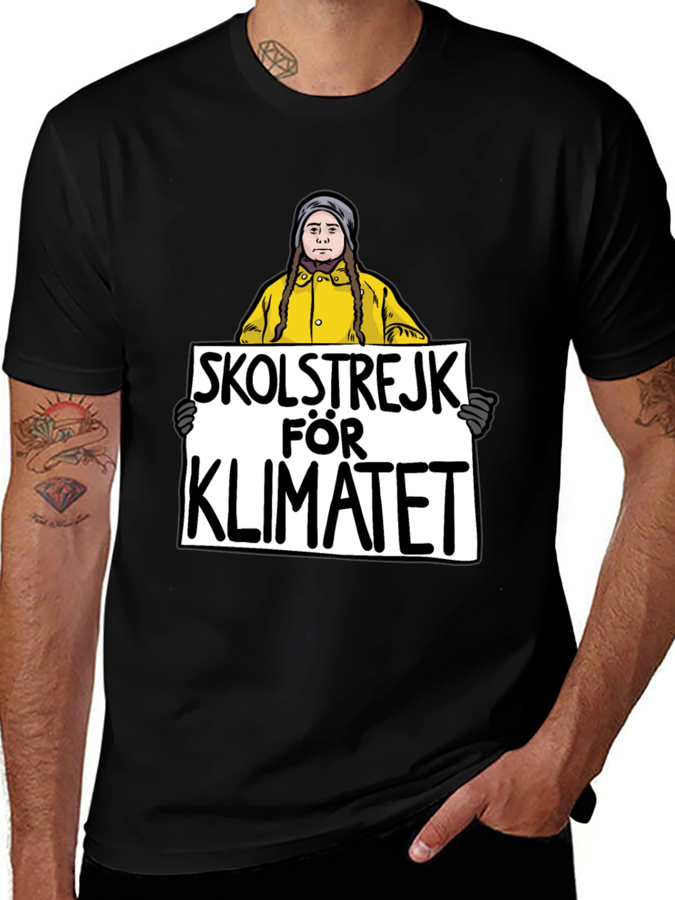 Skolstrejk For Klimatet Graphic Tee