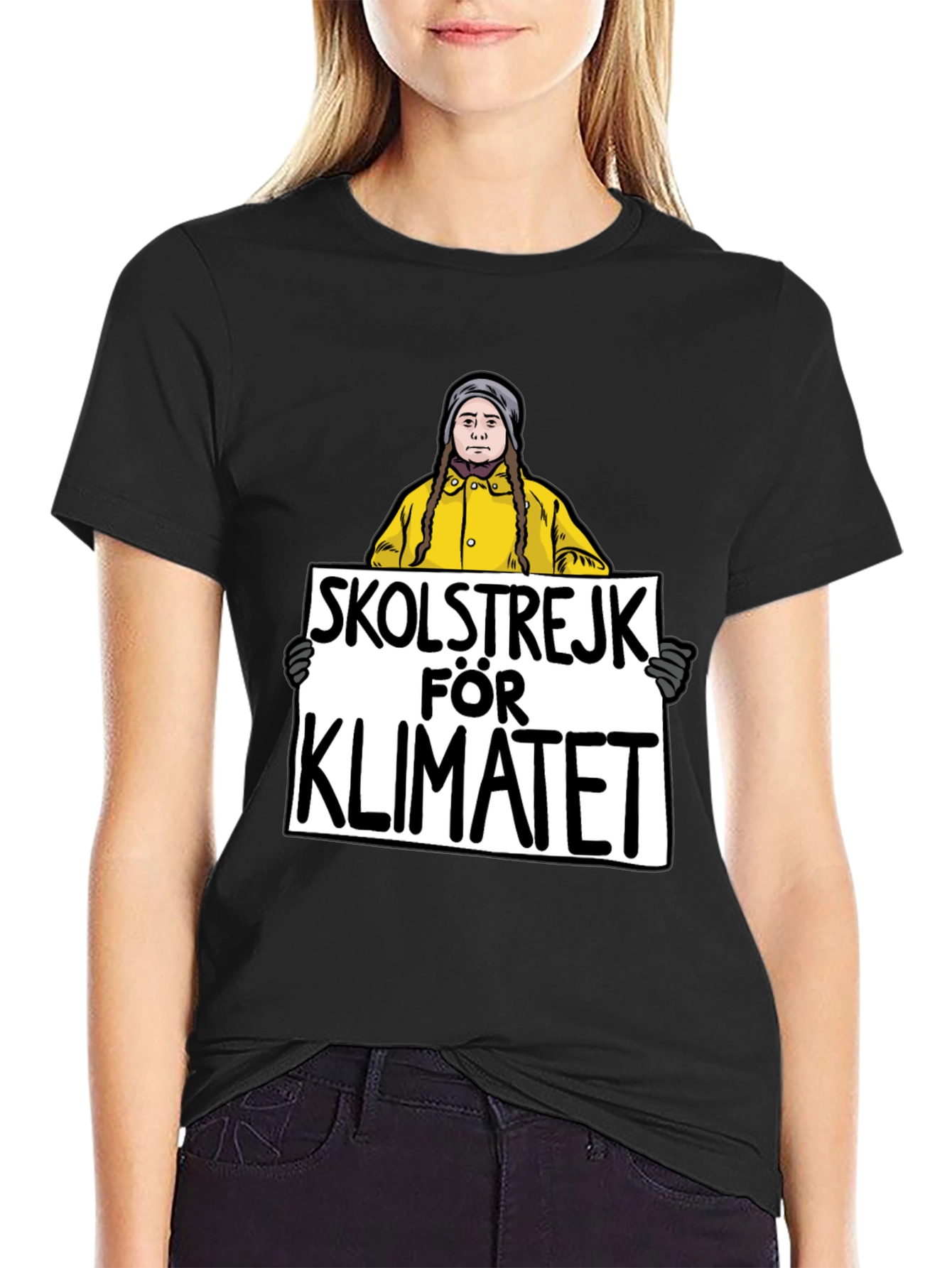 Skolstrejk For Klimatet Graphic Tee