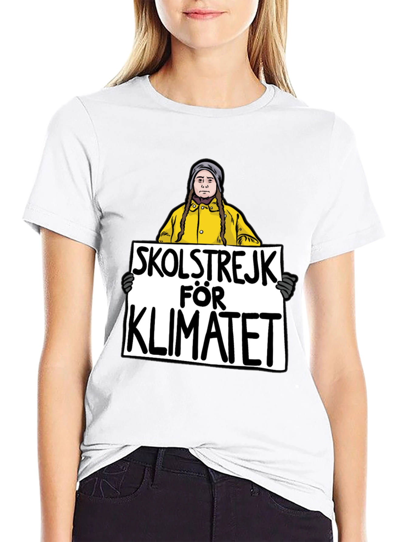 Skolstrejk For Klimatet Graphic Tee