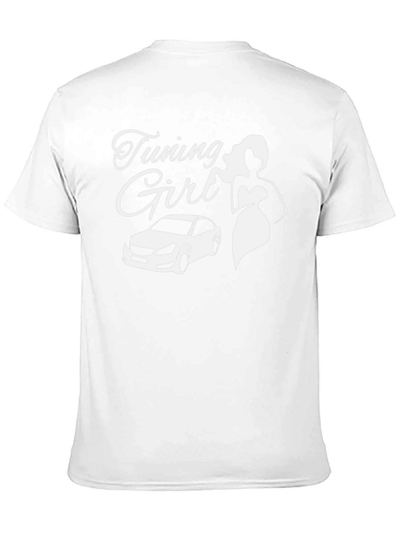 Tuning Girl T-Shirt Car Lover Tee