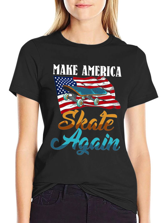 Make America Skate Again Graphic T-Shirt