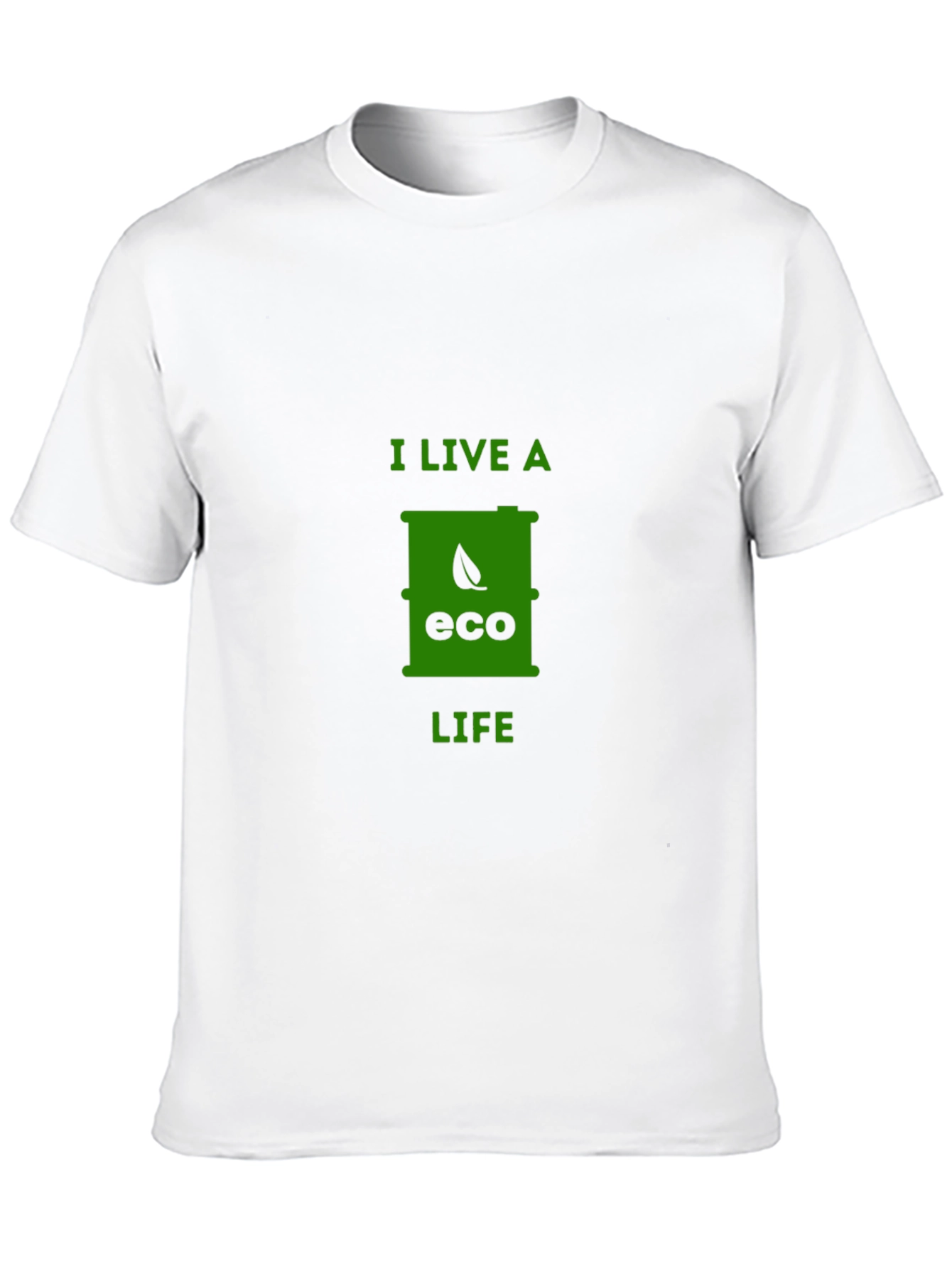 Eco Life T-Shirt - Black Sustainable Fashion