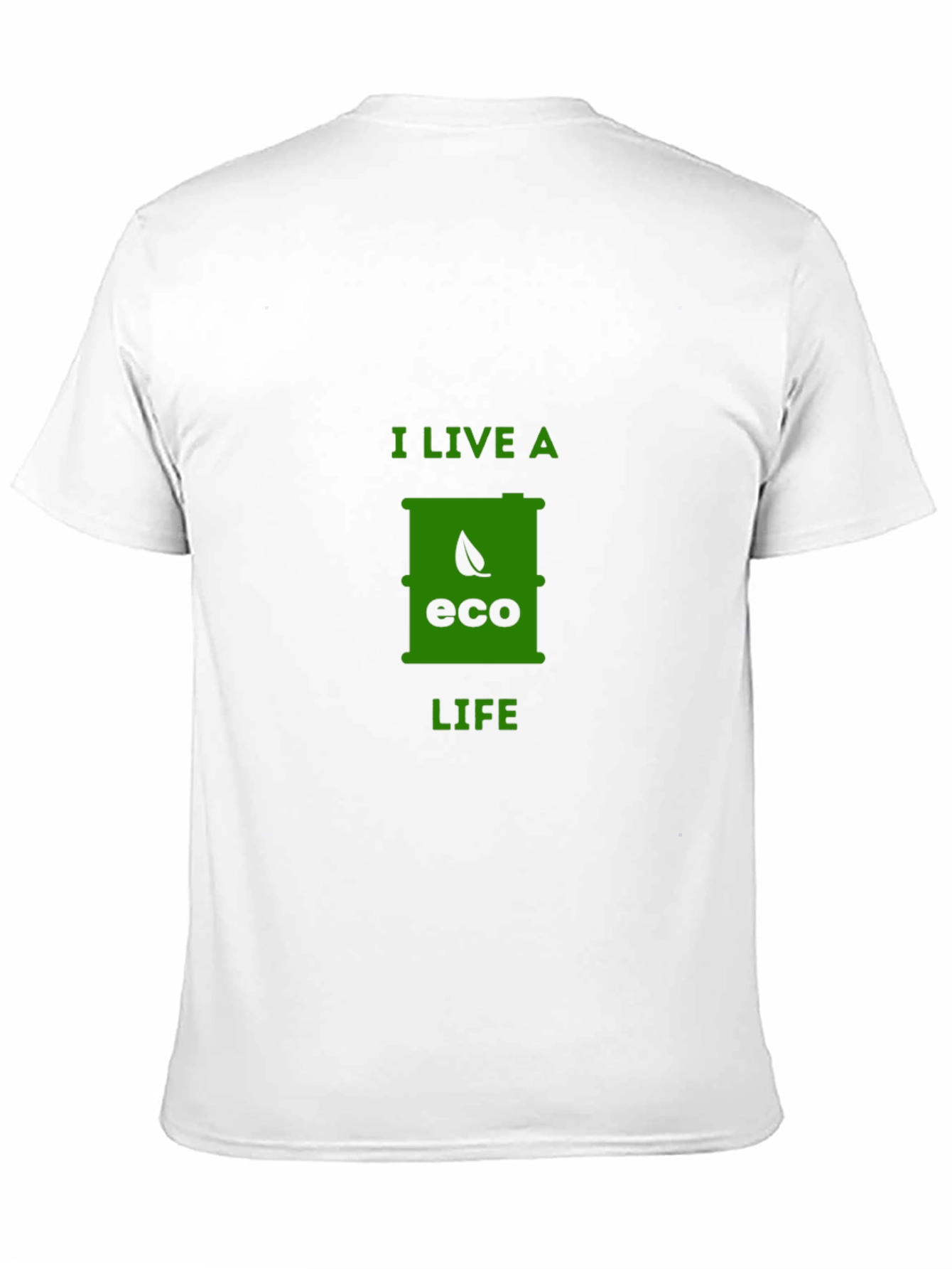 Eco Life T-Shirt - Black Sustainable Fashion