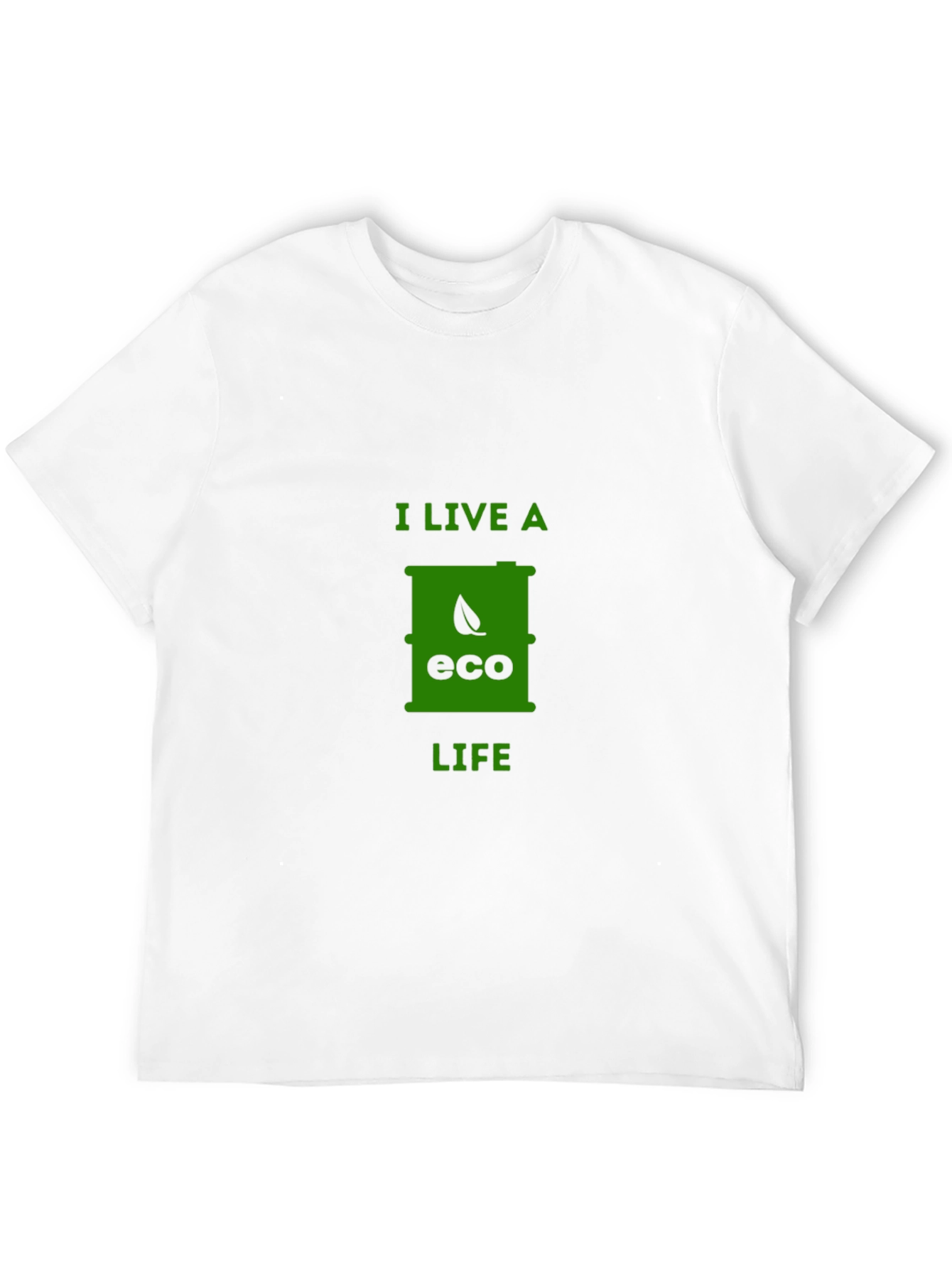 Eco Life T-Shirt - Black Sustainable Fashion