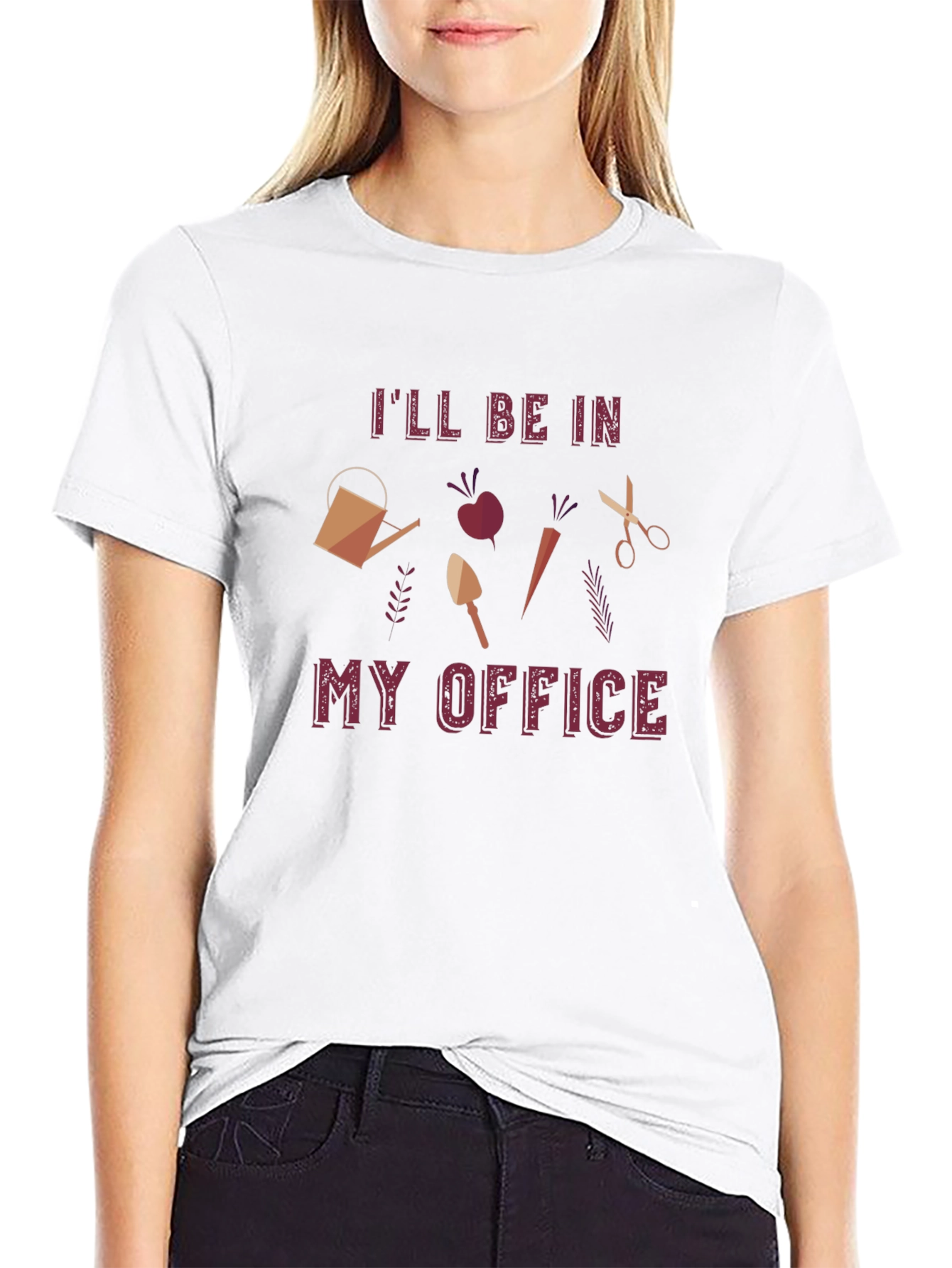 Gardeners Office T-Shirt - Ill Be In My Office