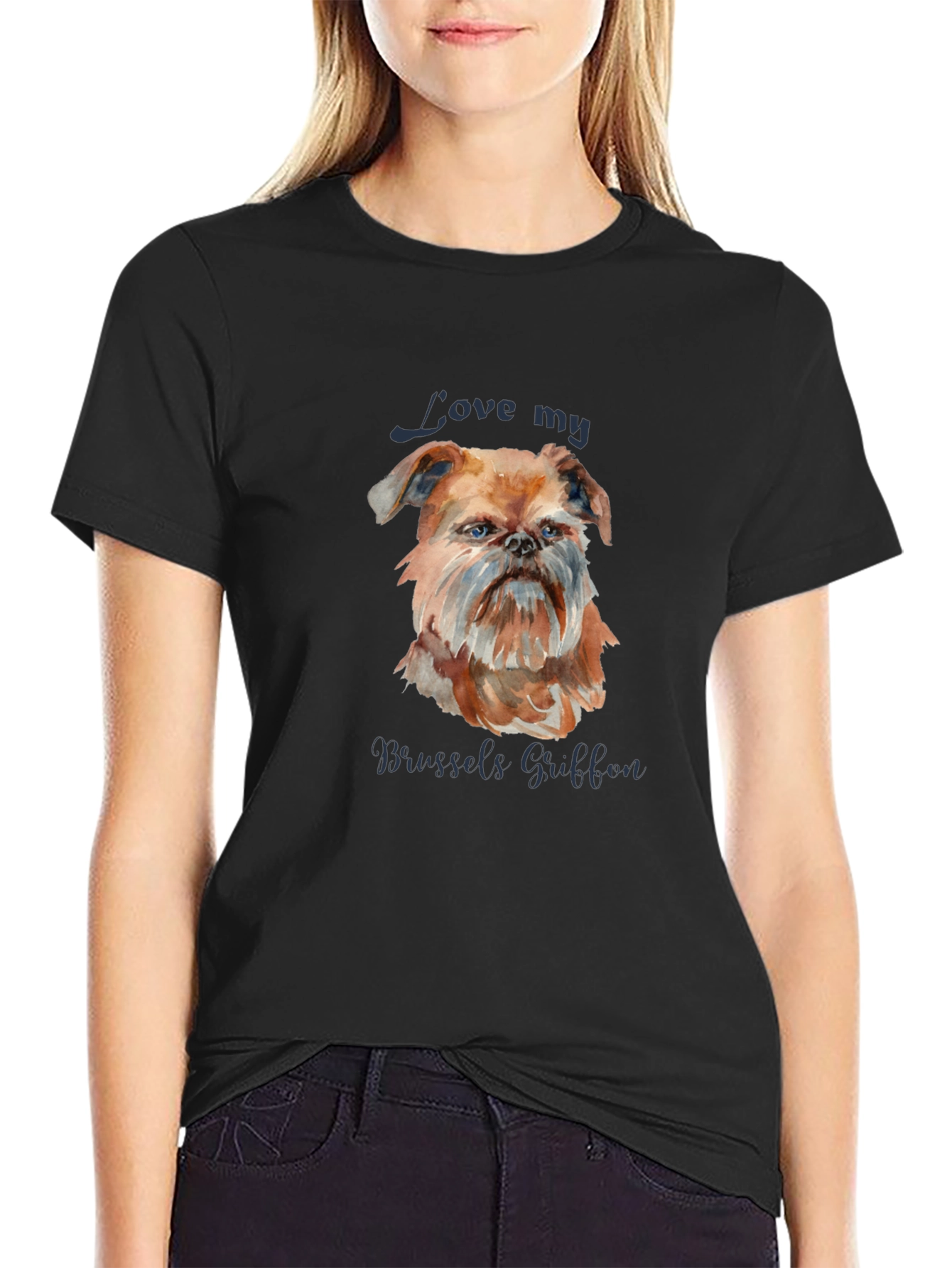 Love My Brussels Griffon T-Shirt