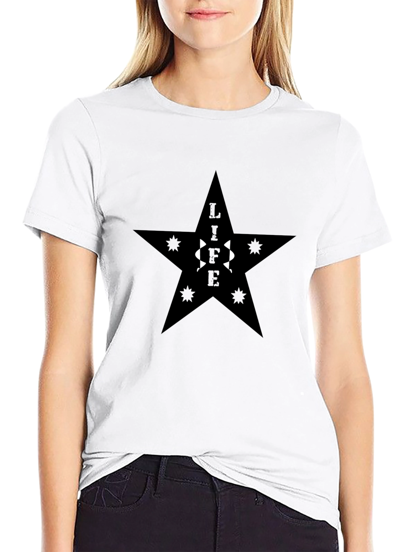 Black Star LIFE Graphic T-Shirt