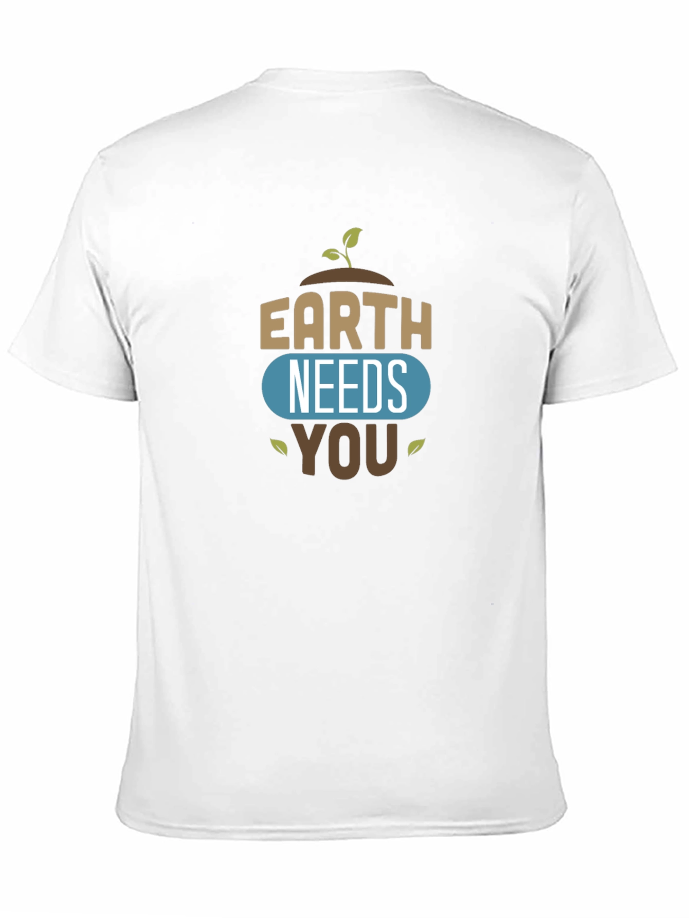 Earth Needs You Graphic Tee - Black