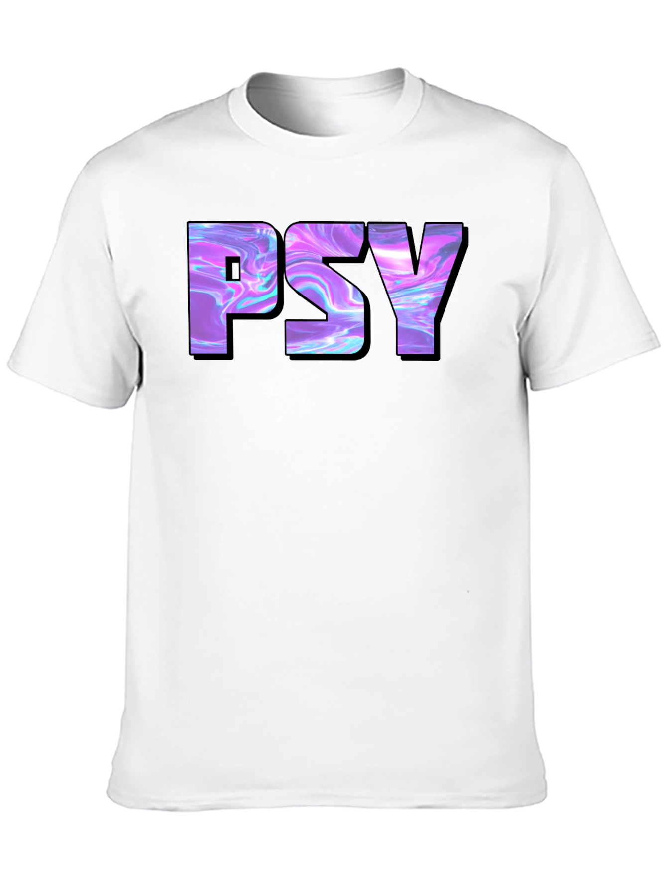 PSY T-Shirt - Unique Graphic Design Black Tee