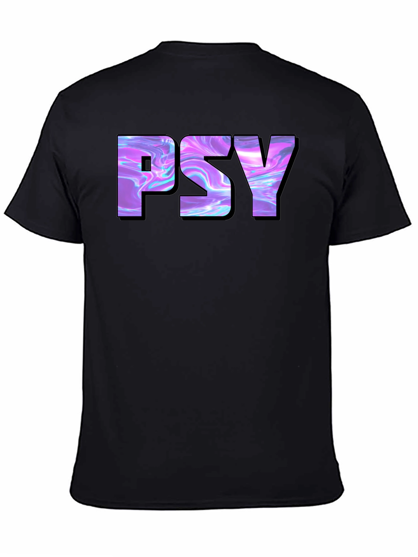PSY T-Shirt - Unique Graphic Design Black Tee