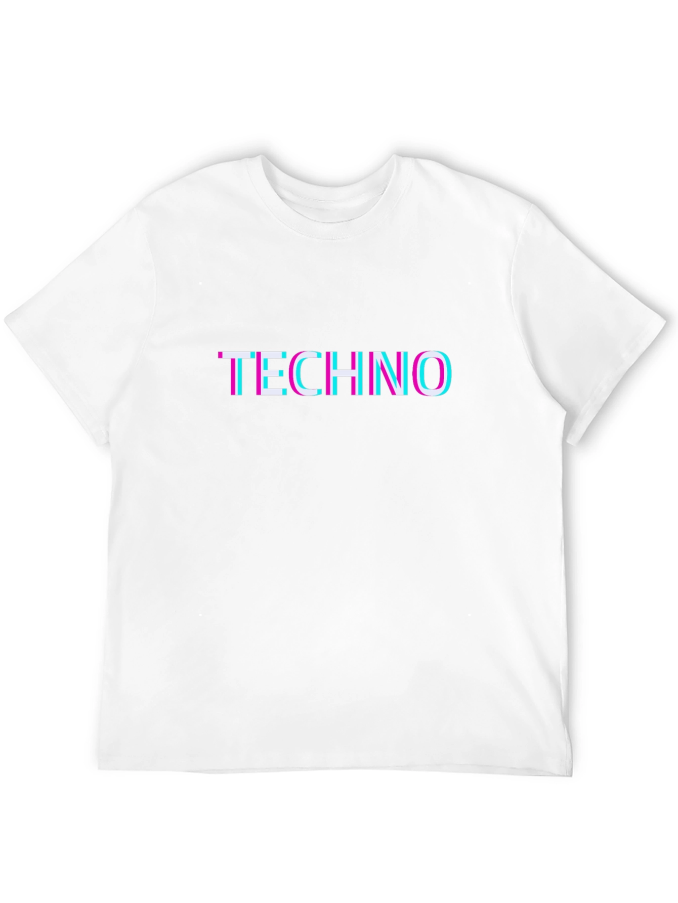 Techno Glitch T-Shirt - Modern Style