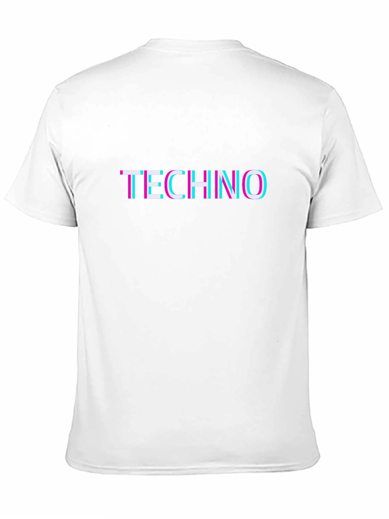 Techno Glitch T-Shirt - Modern Style