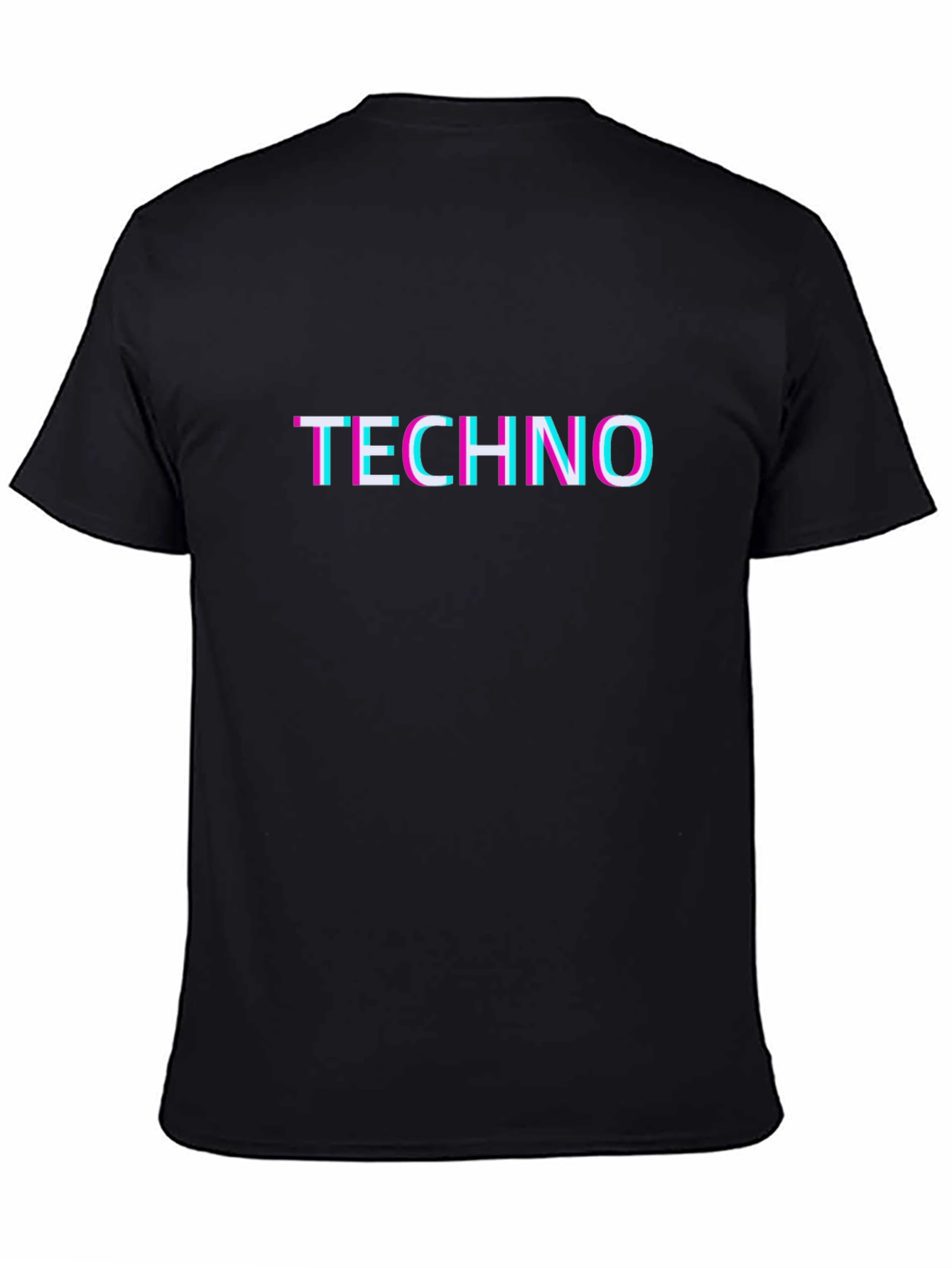 Techno Glitch T-Shirt - Modern Style