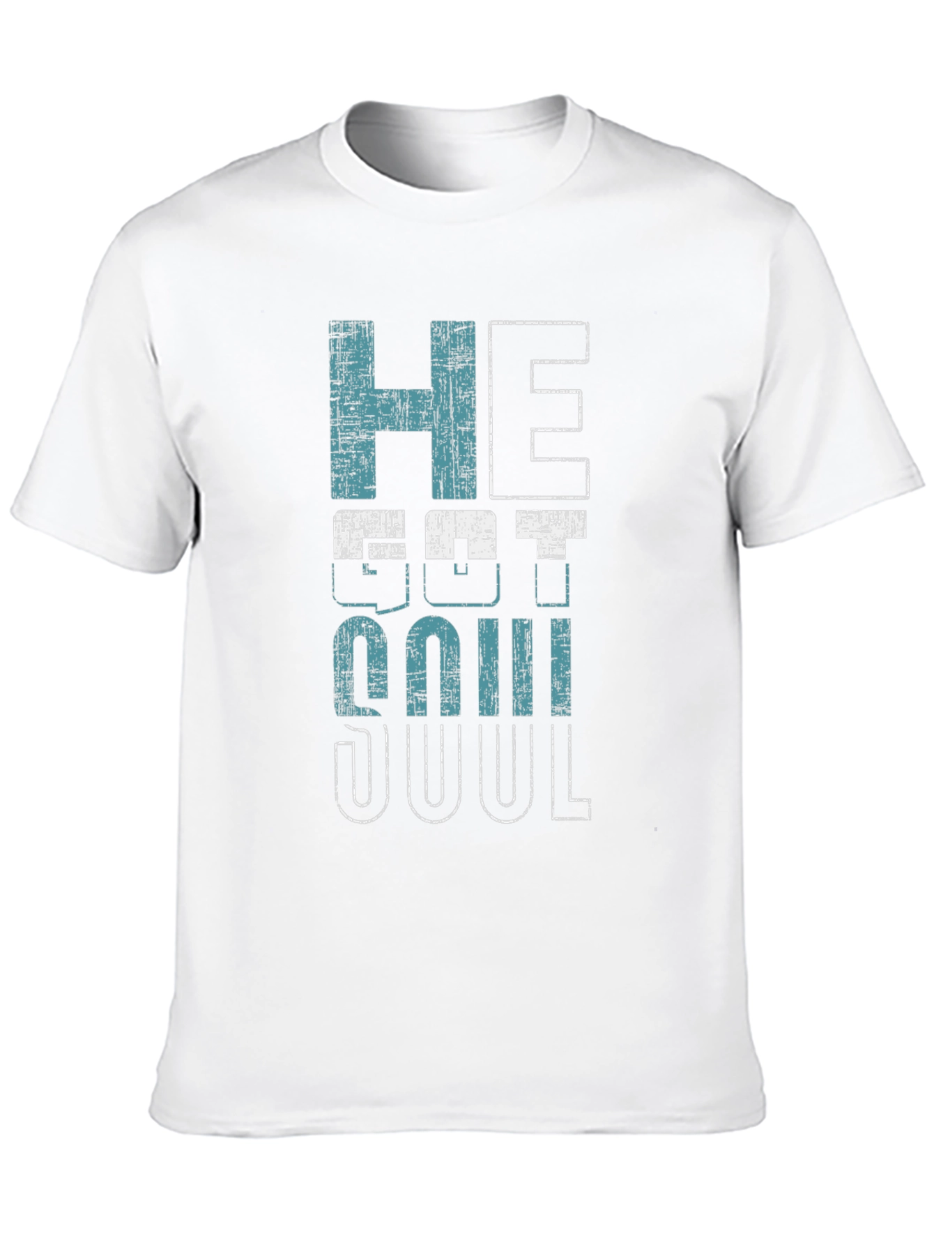 He Got Soul Graphic Print T-Shirt