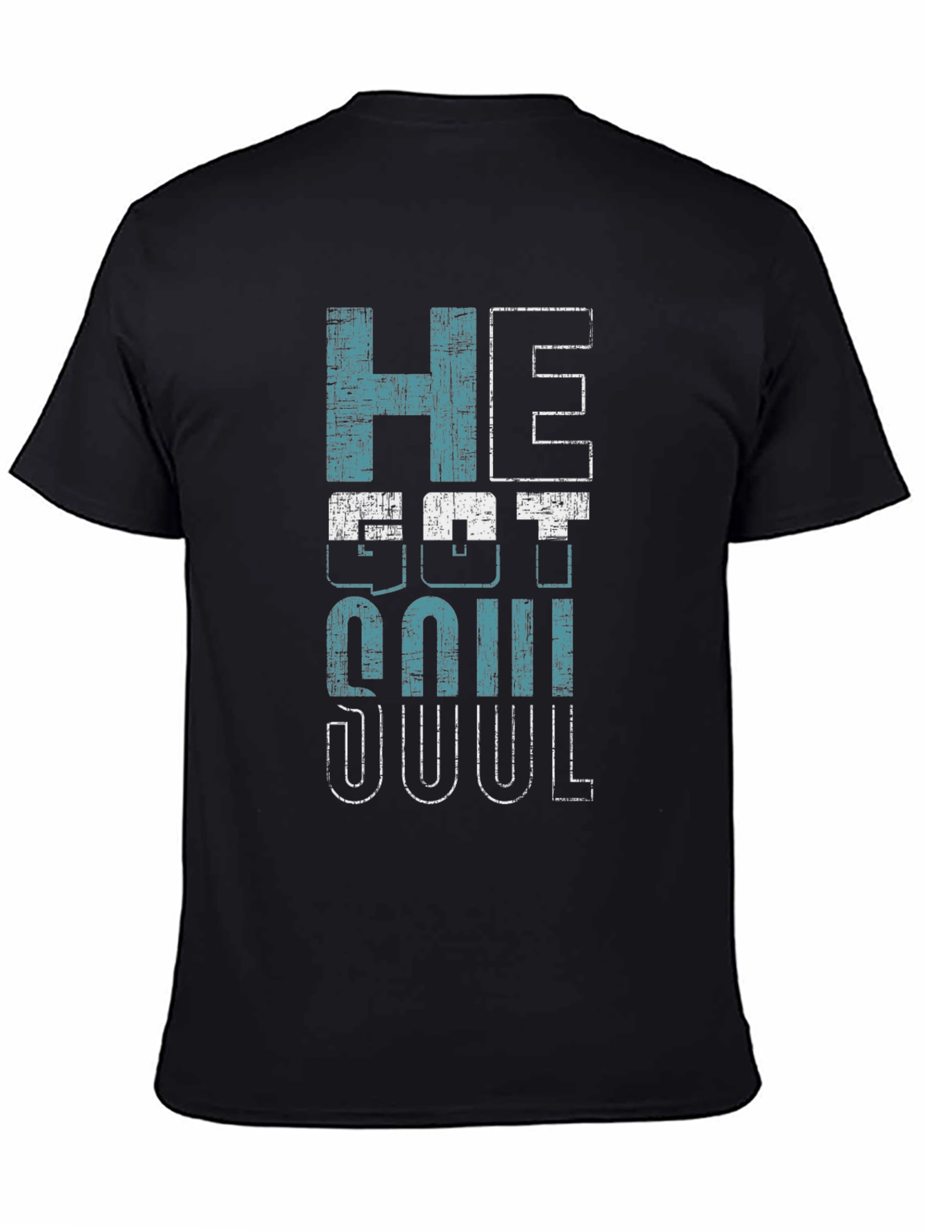 He Got Soul Graphic Print T-Shirt