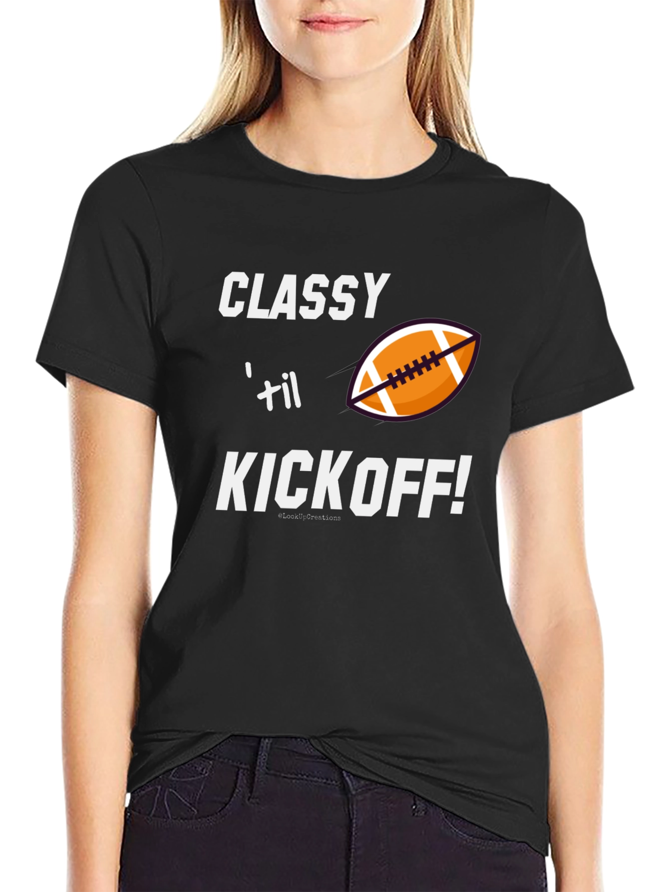 Classy til Kickoff Football T-Shirt