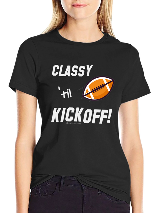 Classy til Kickoff Football T-Shirt