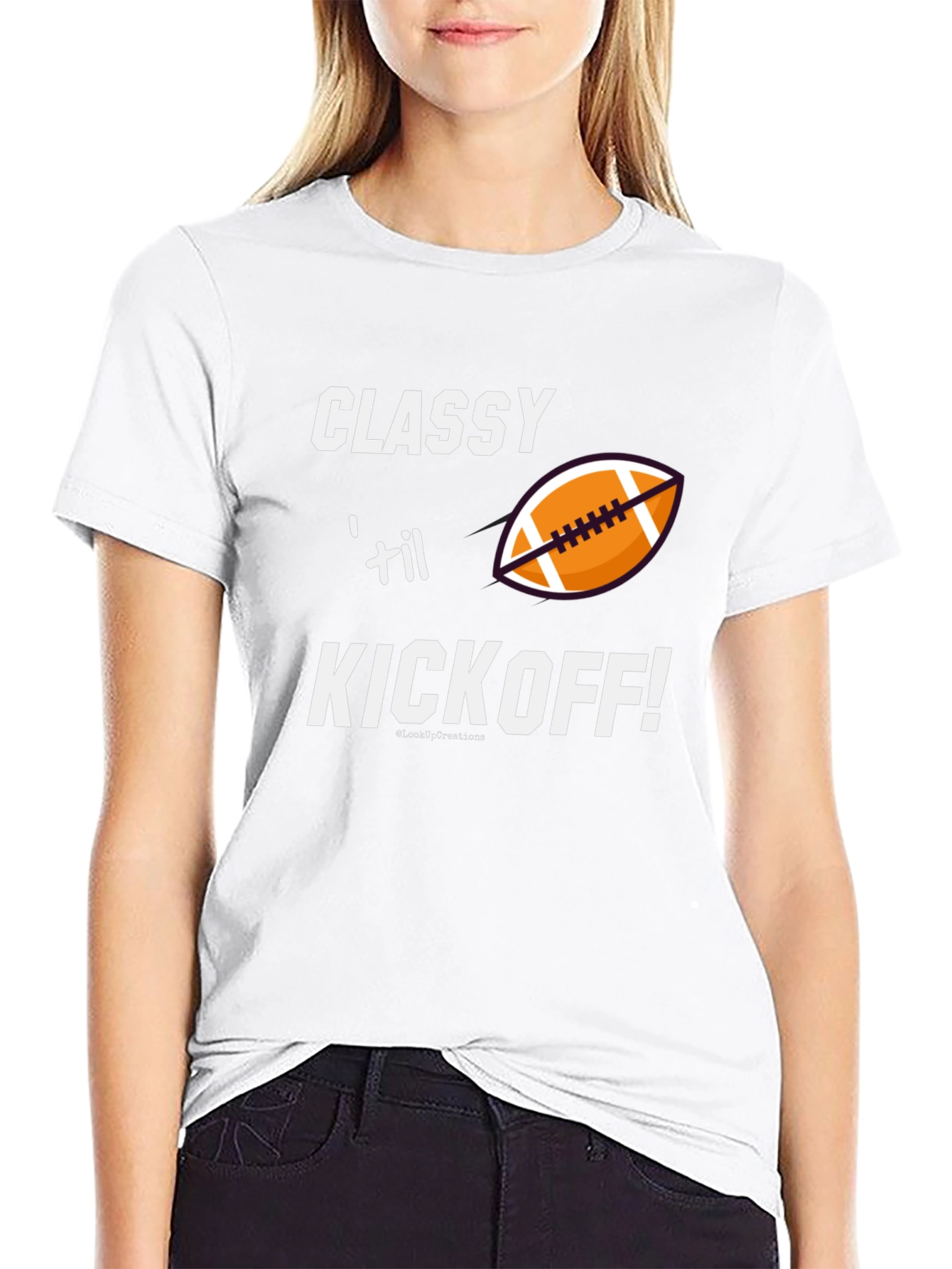 Classy til Kickoff Football T-Shirt