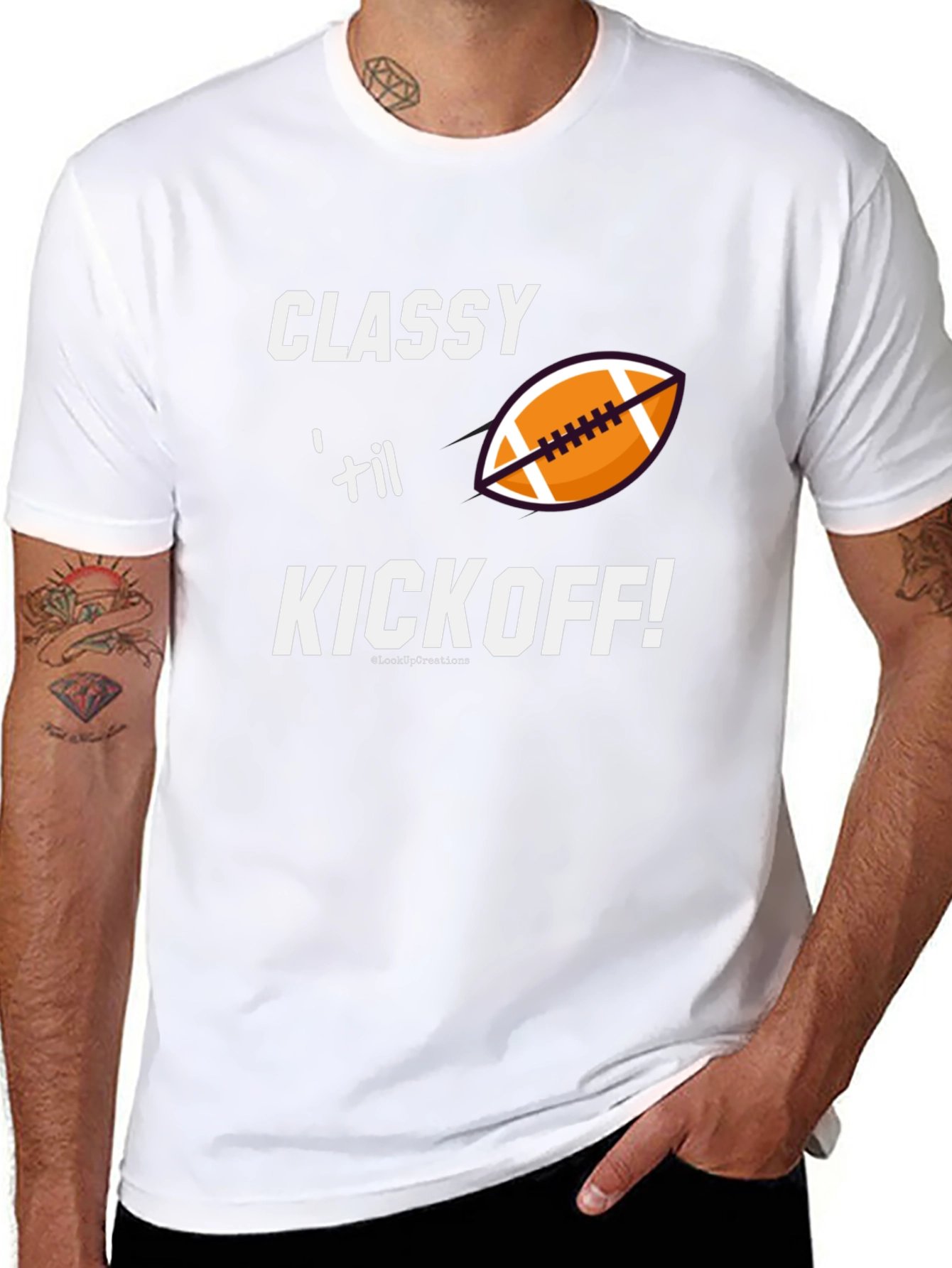 Classy til Kickoff Football T-Shirt